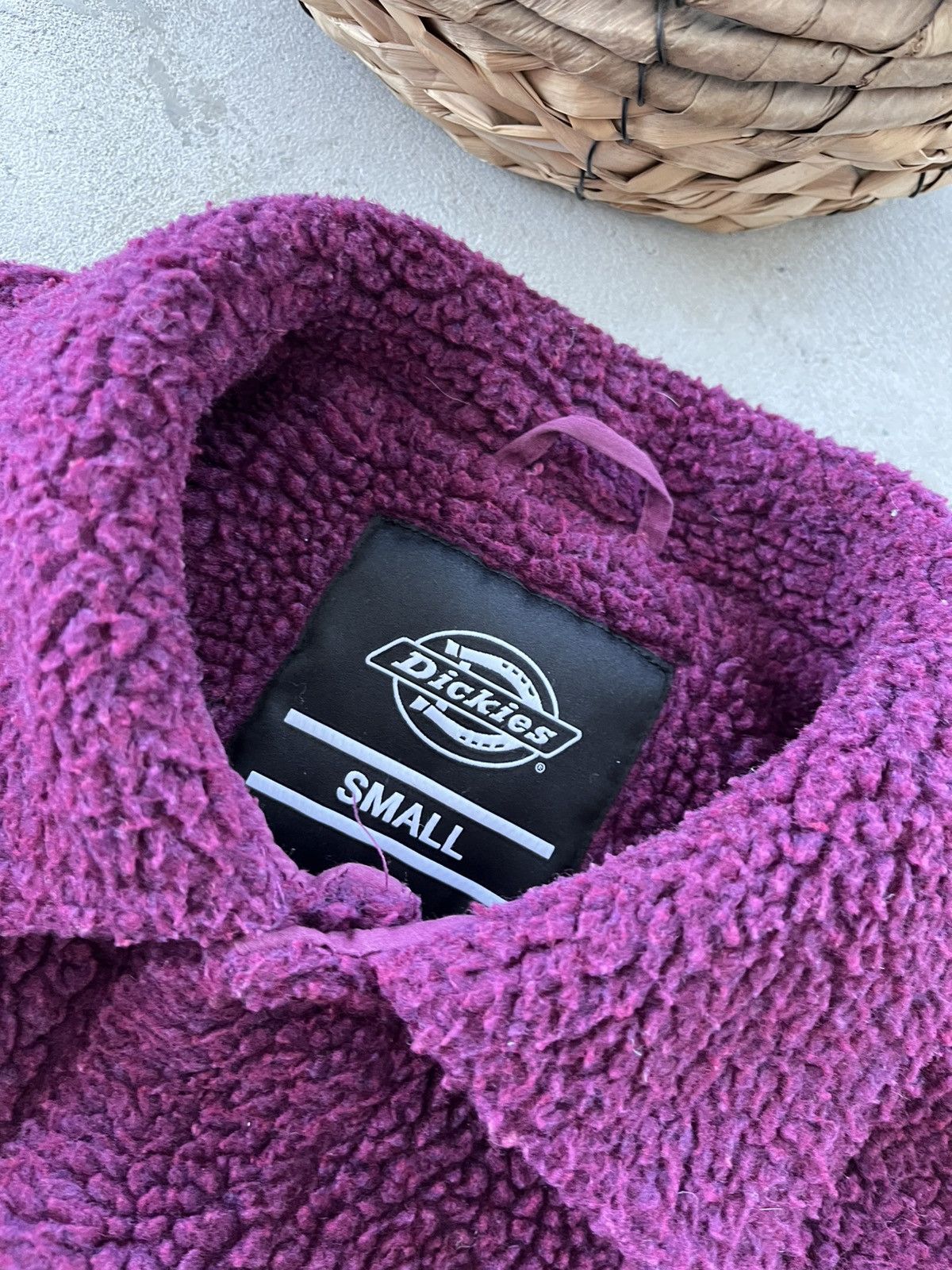 Dickies Vintage Dickies Teddy Sherpa Bomber Jacket Y2K avantgarde Size US S / EU 44-46 / 1 - 17 Thumbnail