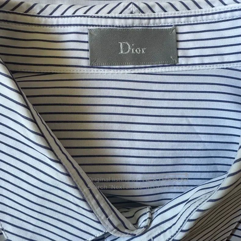 Dior Dior Size39 Striped shirt Size US XXS / EU 40 - 7 Thumbnail