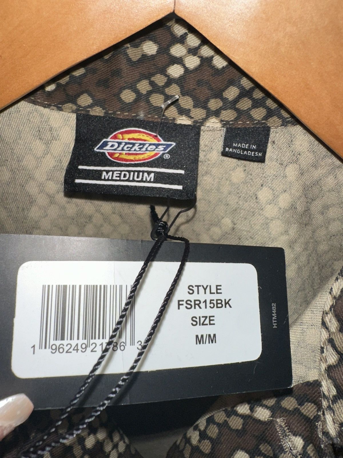 Dickies Dickies brown camden snake print crop twill top size M Size M / US 6-8 / IT 42-44 - 4 Thumbnail