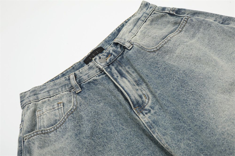 Japanese Brand × Jean Retro punk heavy distressed washed gradient jeans Size US 32 / EU 48 - 4 Thumbnail