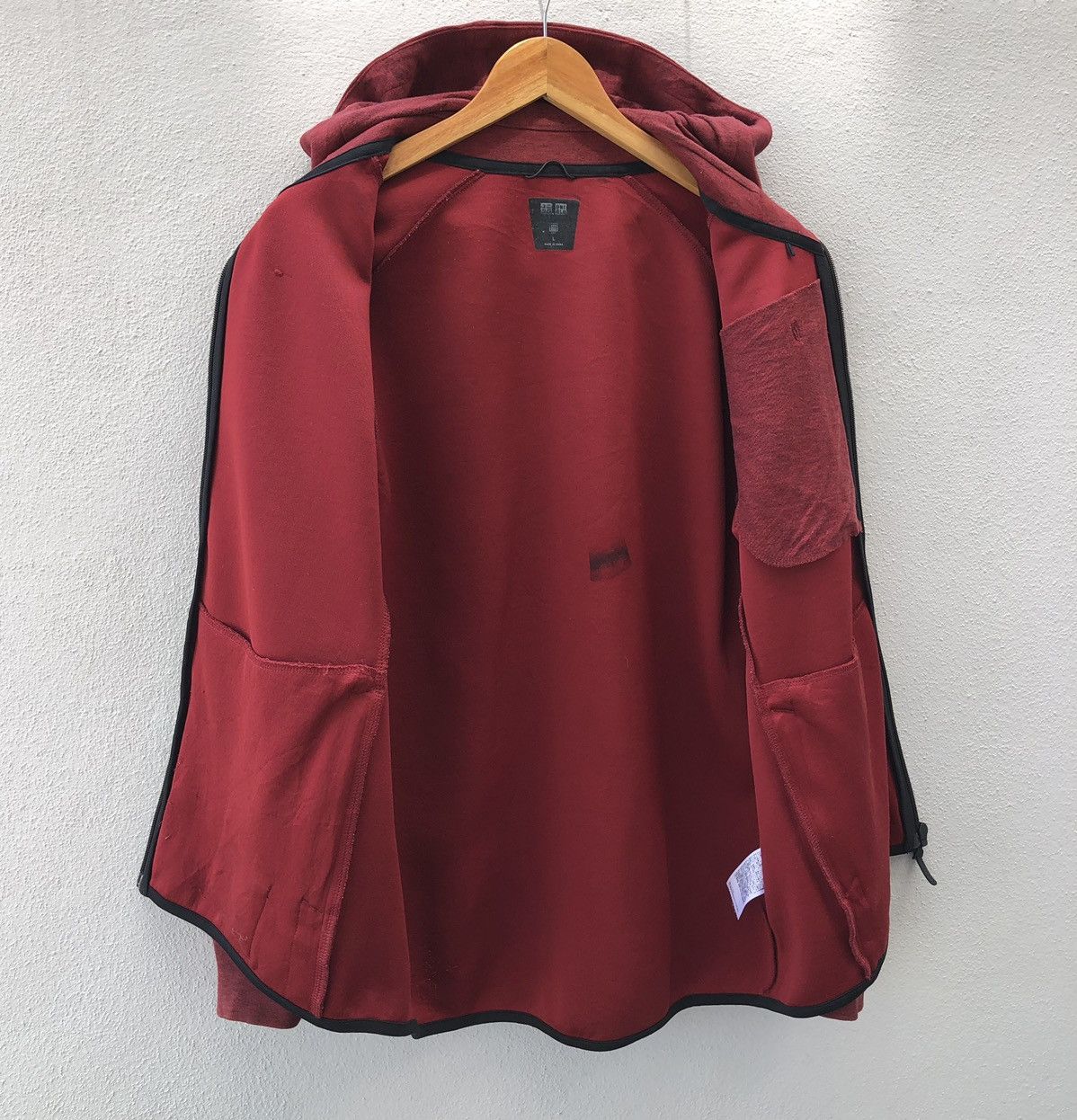 Uniqlo UNIQLO DRY Stretch Sweat Full-Zip Hoodie Size US L / EU 52-54 / 3 - 12 Thumbnail