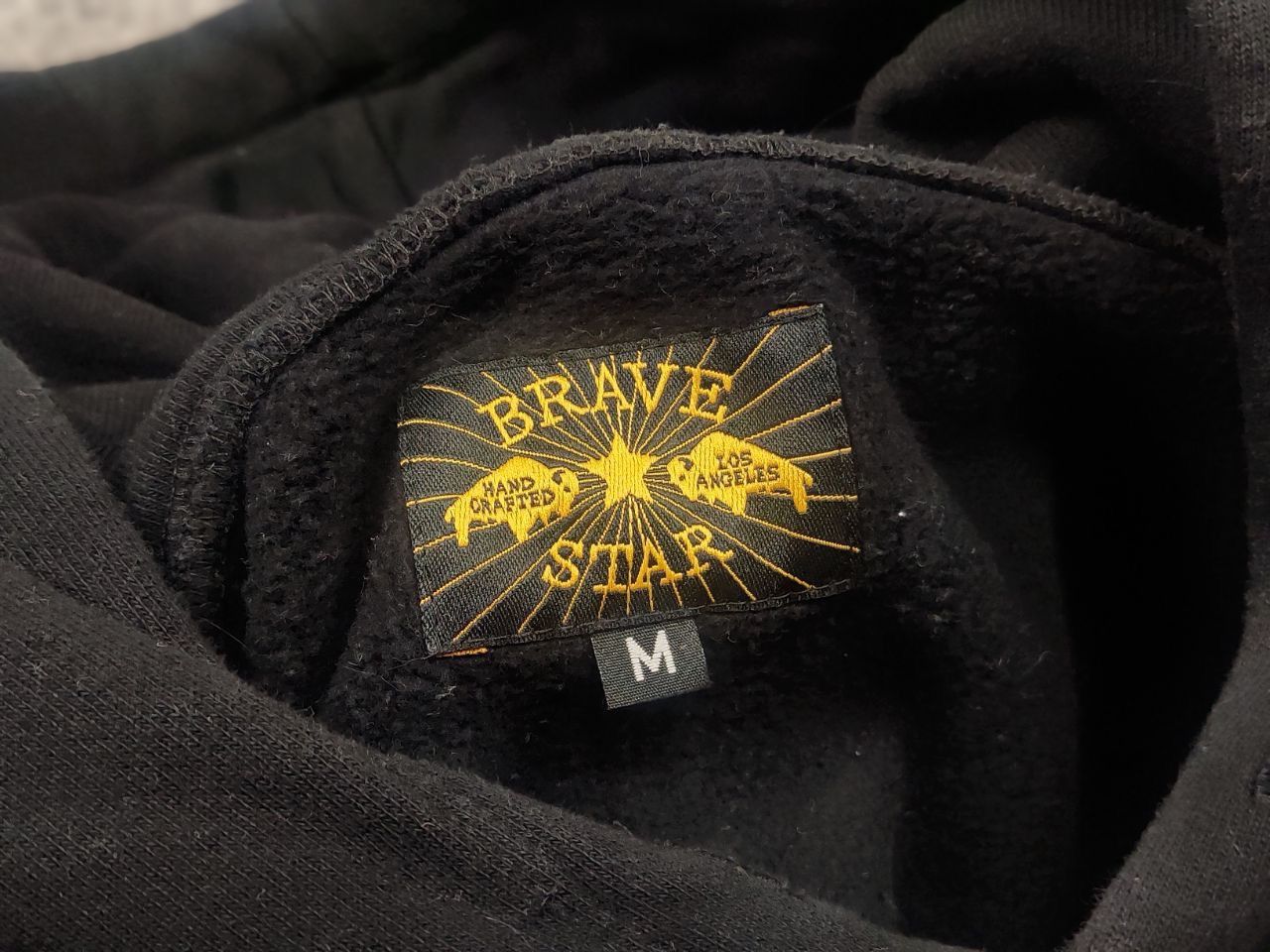 Brave Star Selvage Brave Star los angeles American Made Black Hoodie Japan Size US M / EU 48-50 / 2 - 11 Thumbnail
