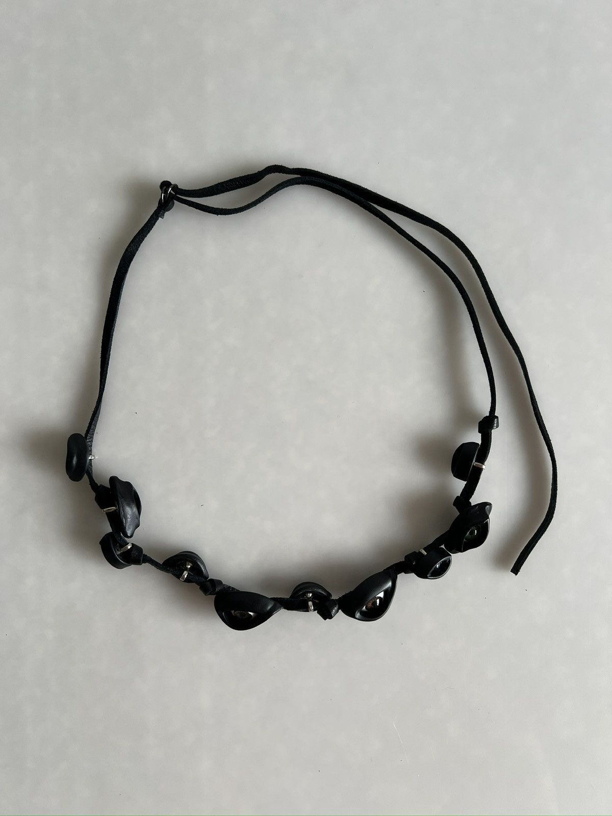 Yohji Yamamoto Yohji Yamamoto - Necklace with Button Eye Charm Size ONE SIZE - 2 Thumbnail