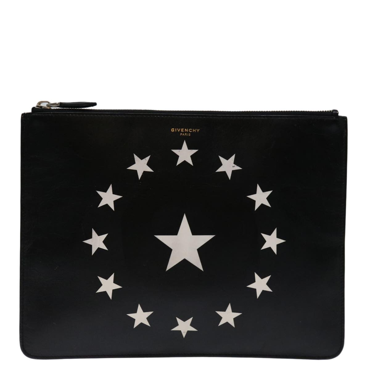 Givenchy Star Bag Black Leather Clutch Bag (Pre-Owned) Size ONE SIZE - 1 Thumbnail
