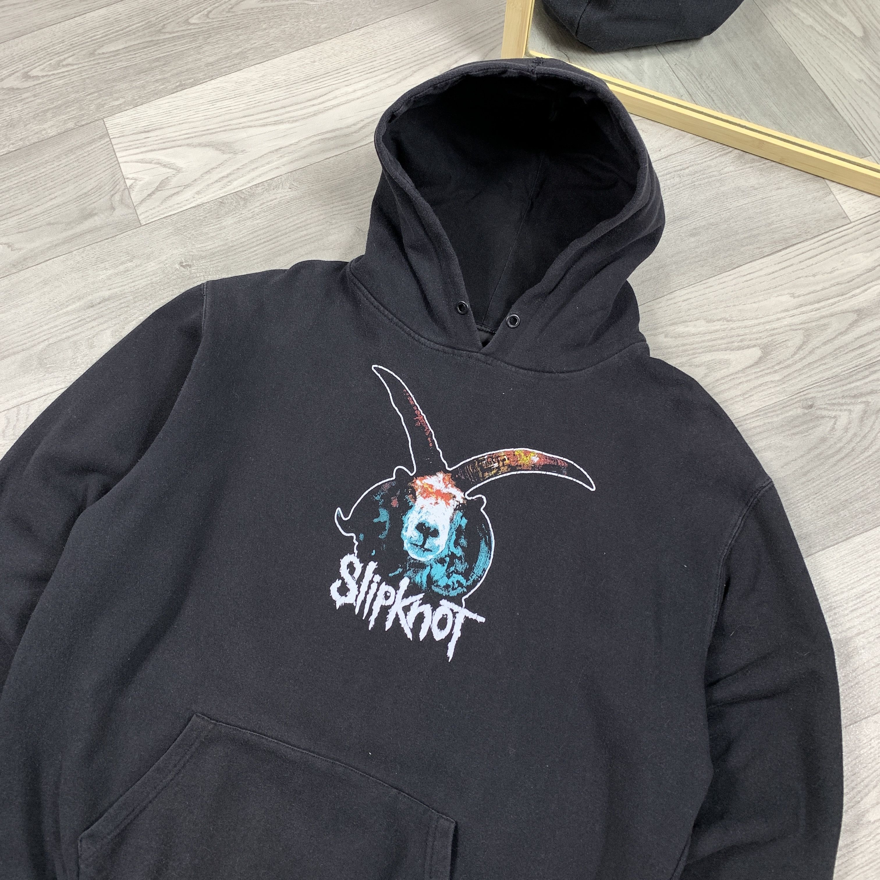 Slipknot Vintage Slipknot 90s Black Rock Band Graphic Hoodie Sweat XL Size US XL / EU 56 / 4 - 5 Thumbnail