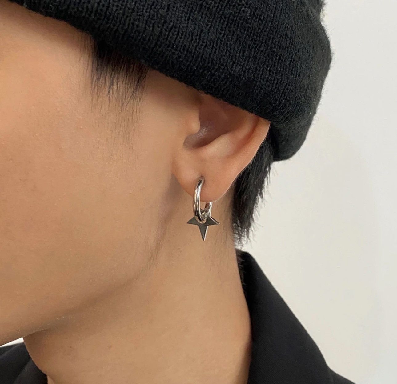 Jewelry Retro star stud earrings Size ONE SIZE - 1 Thumbnail