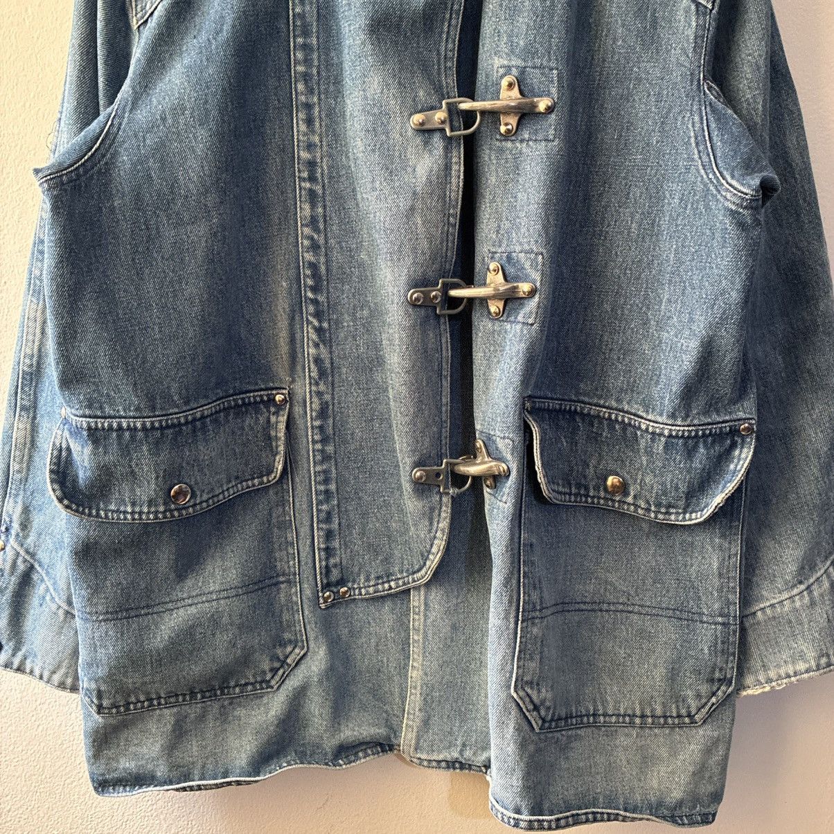 Polo Ralph Lauren Vintage 90s Polo Ralph Lauren Fireman Clasp Closure Jacket Size US S / EU 44-46 / 1 - 2 Thumbnail