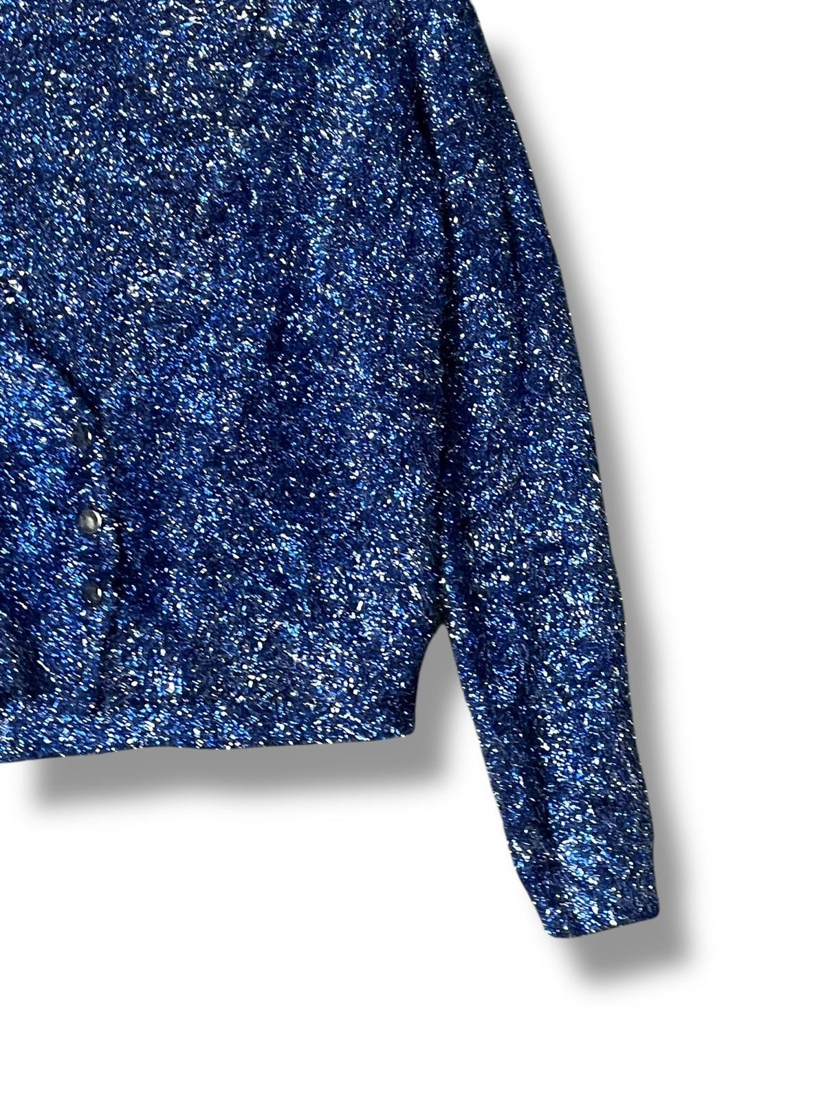 Designer × MAX&Co. × Vintage Max & Co Shiny Cardigan (53) Size M / US 6-8 / IT 42-44 - 3 Thumbnail