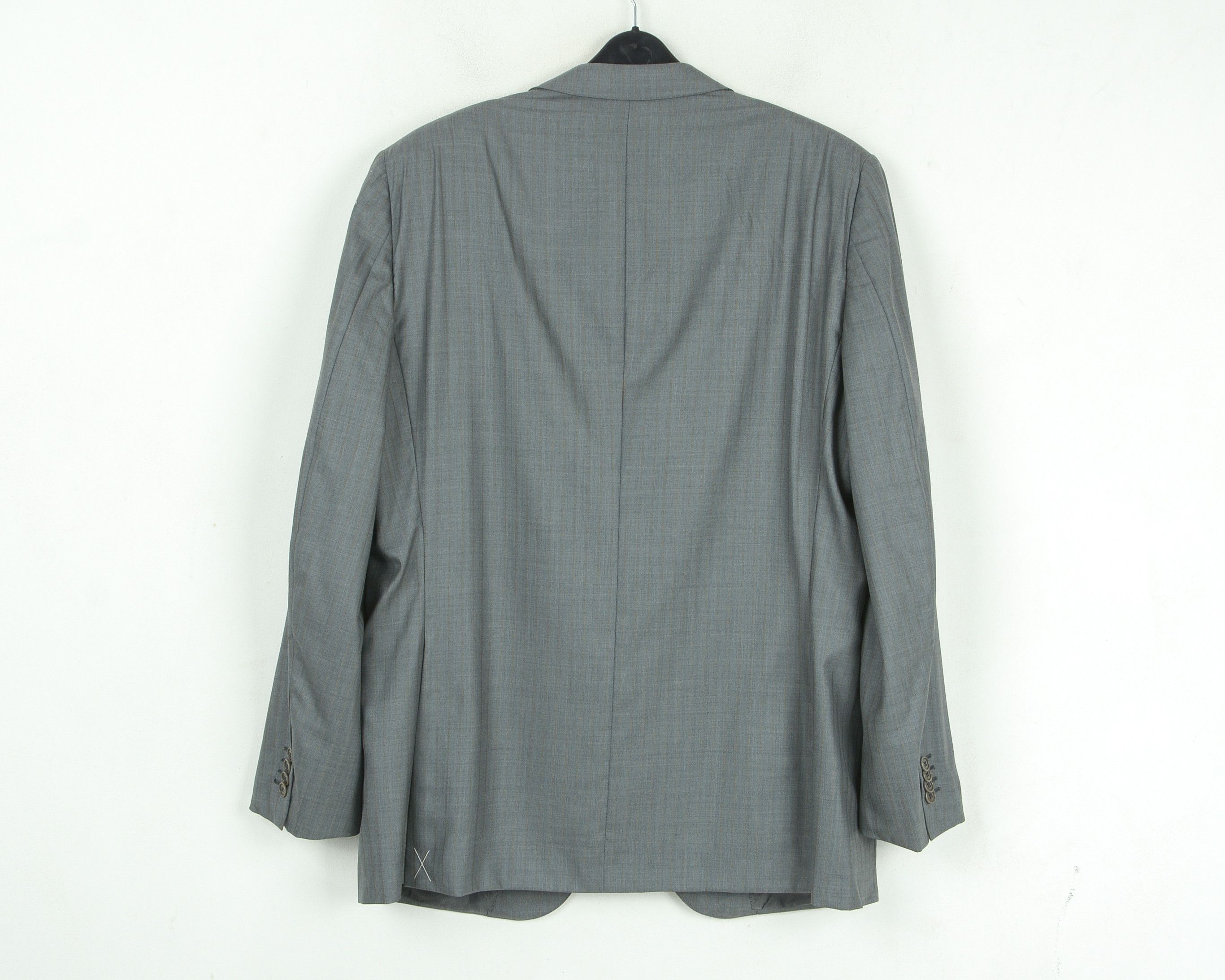 Ermenegildo Zegna Blazer Trofeo 600 Pinstriped US 44R Suit Jacket Silk Coat XL Size 44R - 5 Thumbnail