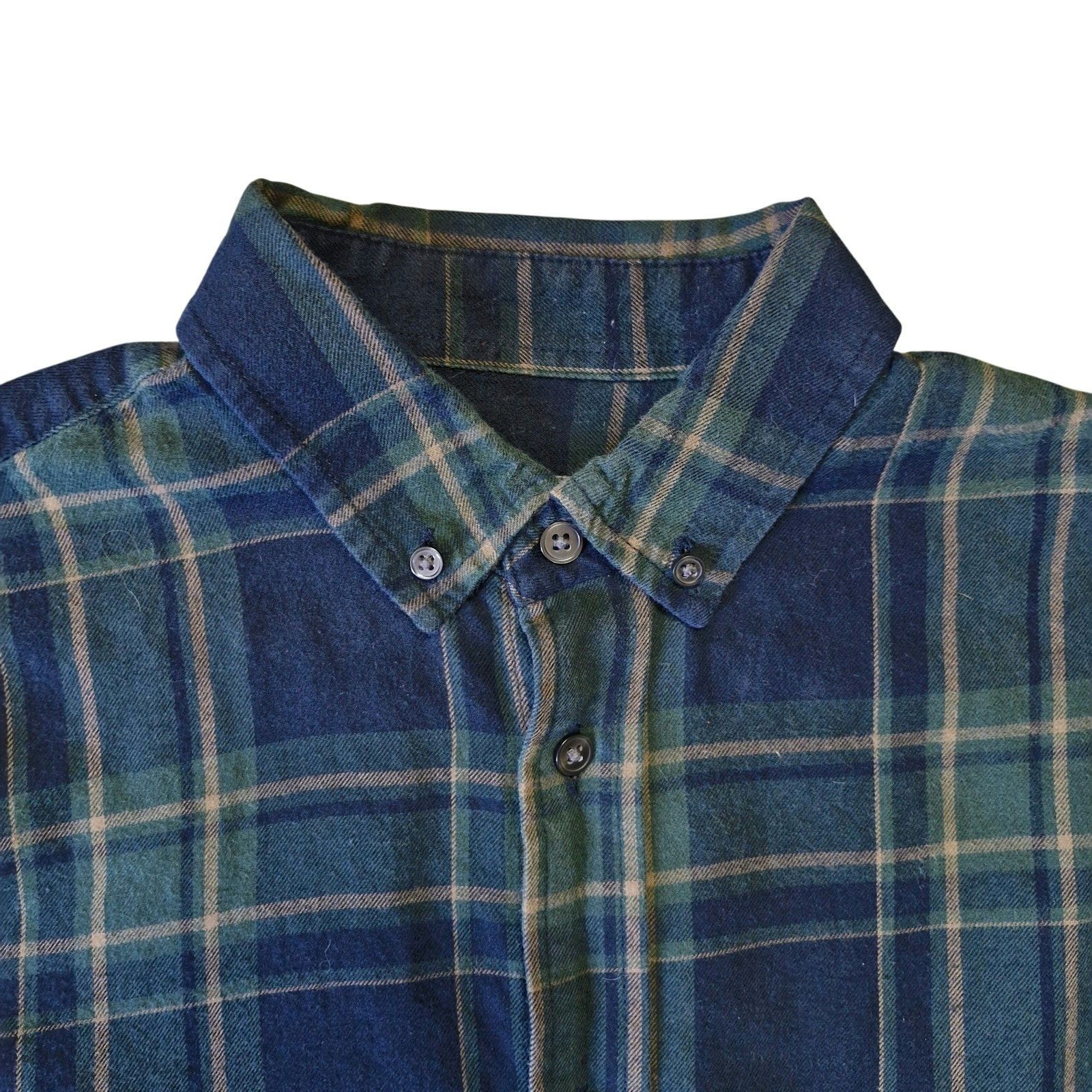 Slate & Stone Slate & Stone Blue Green Plaid Button Down Shirt Men’s Small Size US S / EU 44-46 / 1 - 2 Thumbnail