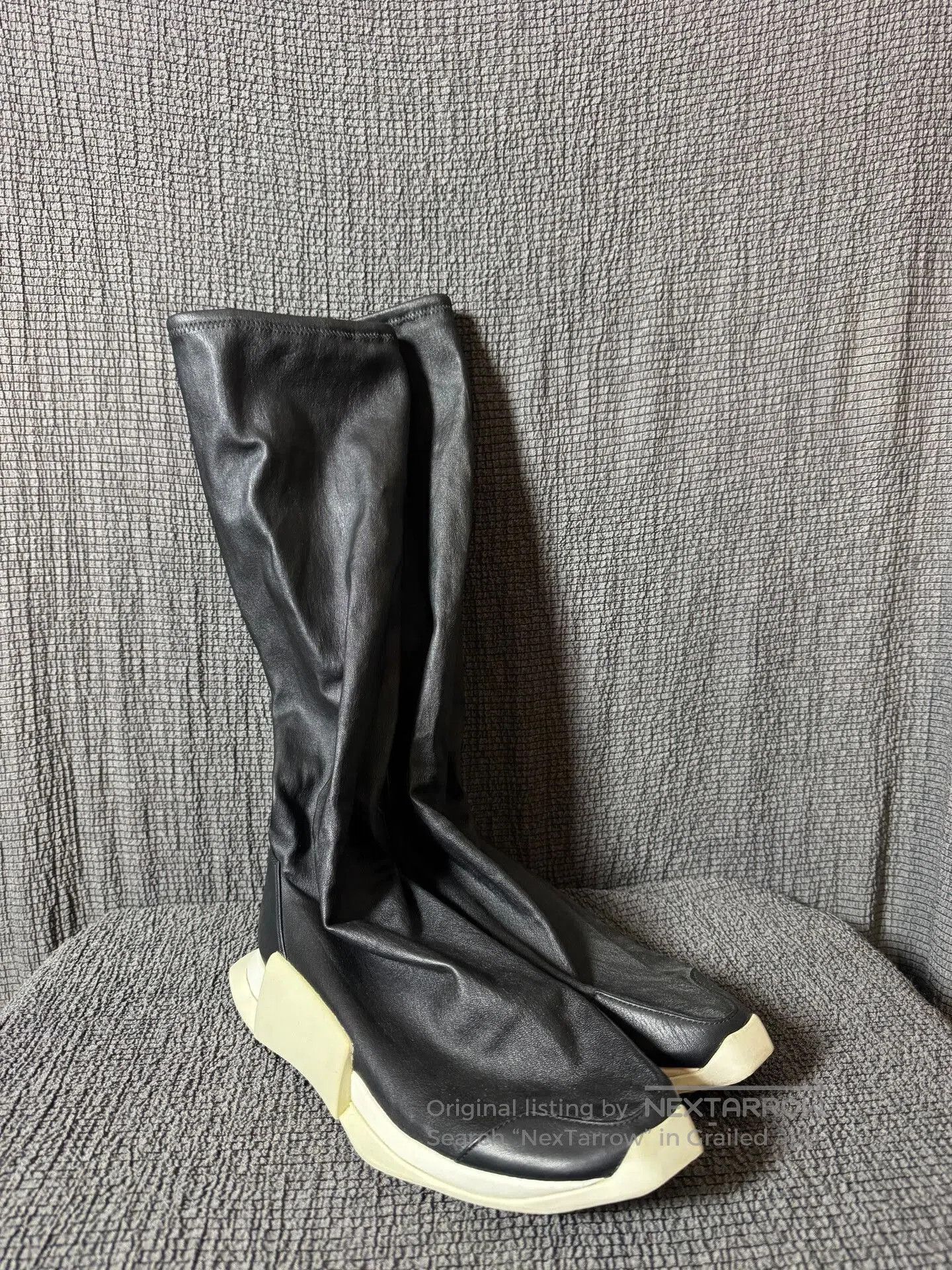 Rick Owens Rick Owens x Adidas High Top Leather Boots. Size US 7 / EU 40 - 2 Thumbnail
