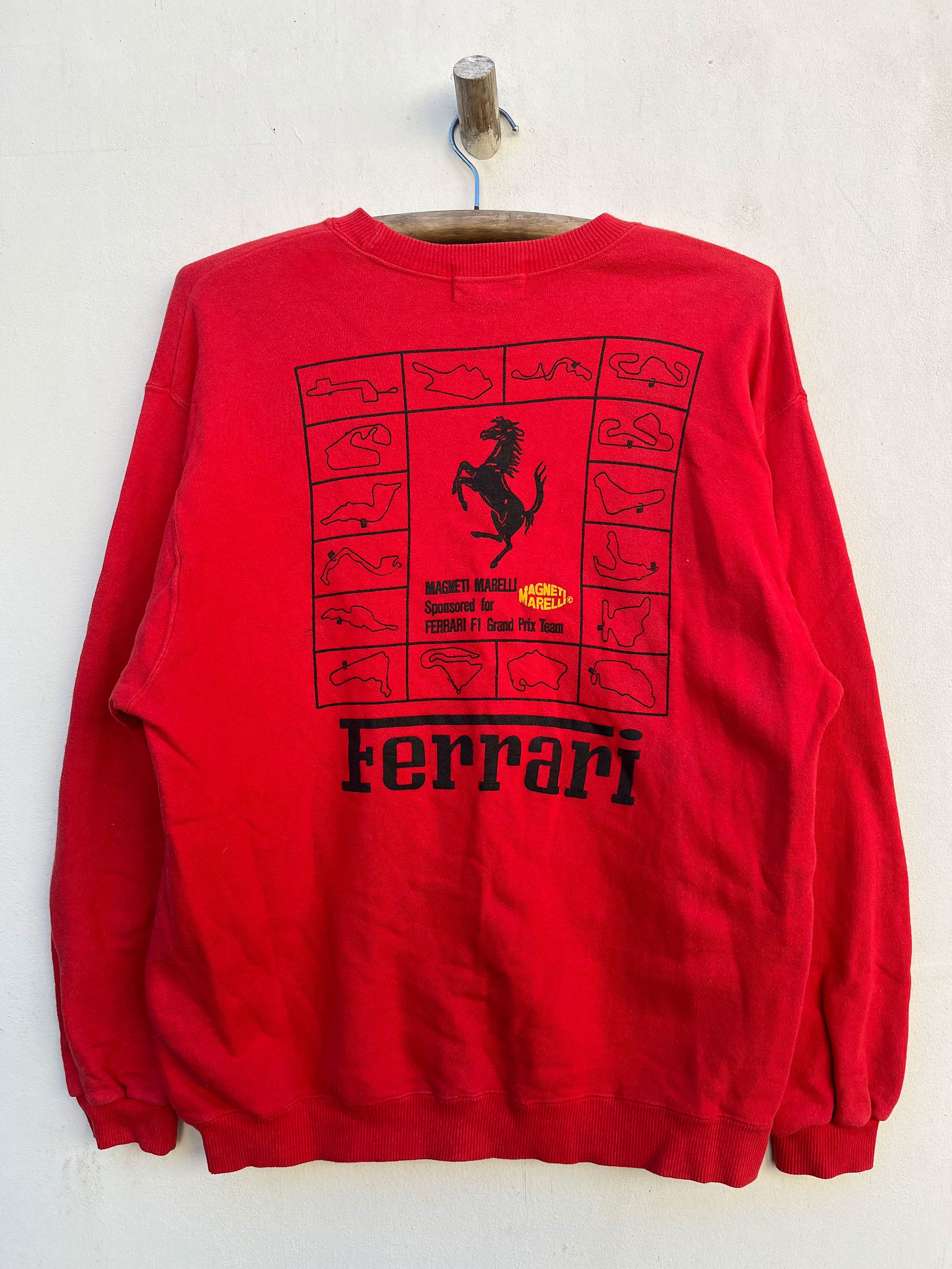 Ferrari Vintage Magneti Marelli Ferrari F1 Grand Prix Team Circuit Size US L / EU 52-54 / 3 - 3 Thumbnail