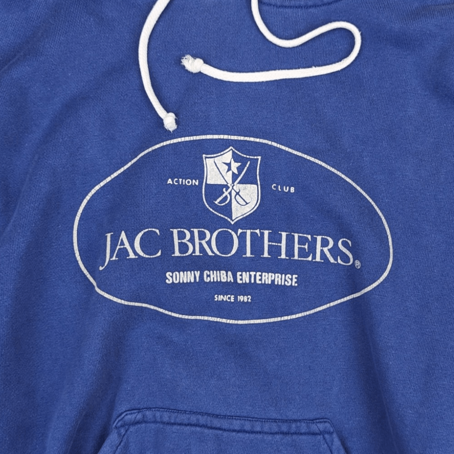 Japanese Brand Vintage 90's JAC BROTHERS Sony Chiba Studio Hoodie Jumper Size US S / EU 44-46 / 1 - 6 Thumbnail