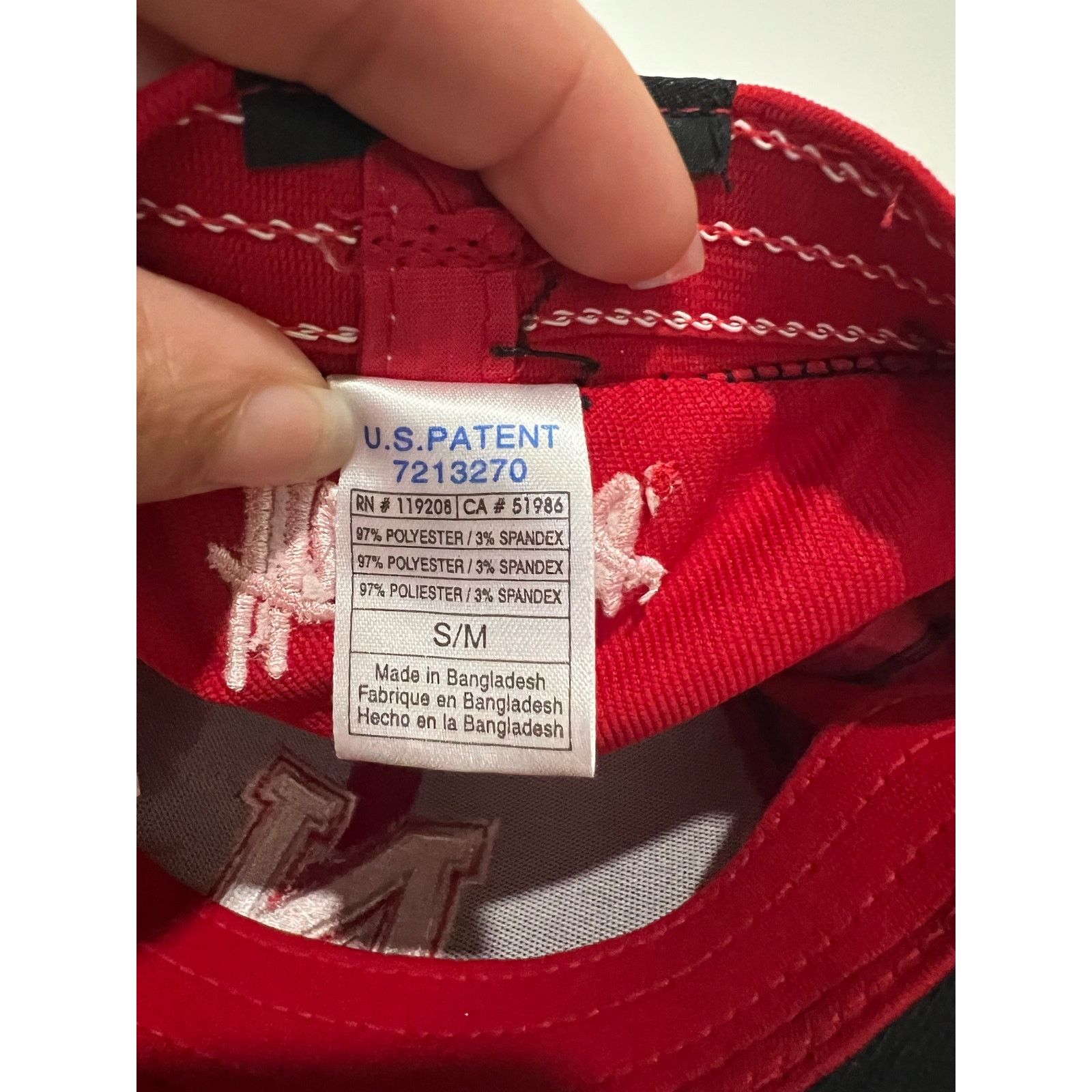 Adidas University Of Nebraska Huskers Baseball Hat Fitmax Cap Size ONE SIZE - 13 Thumbnail