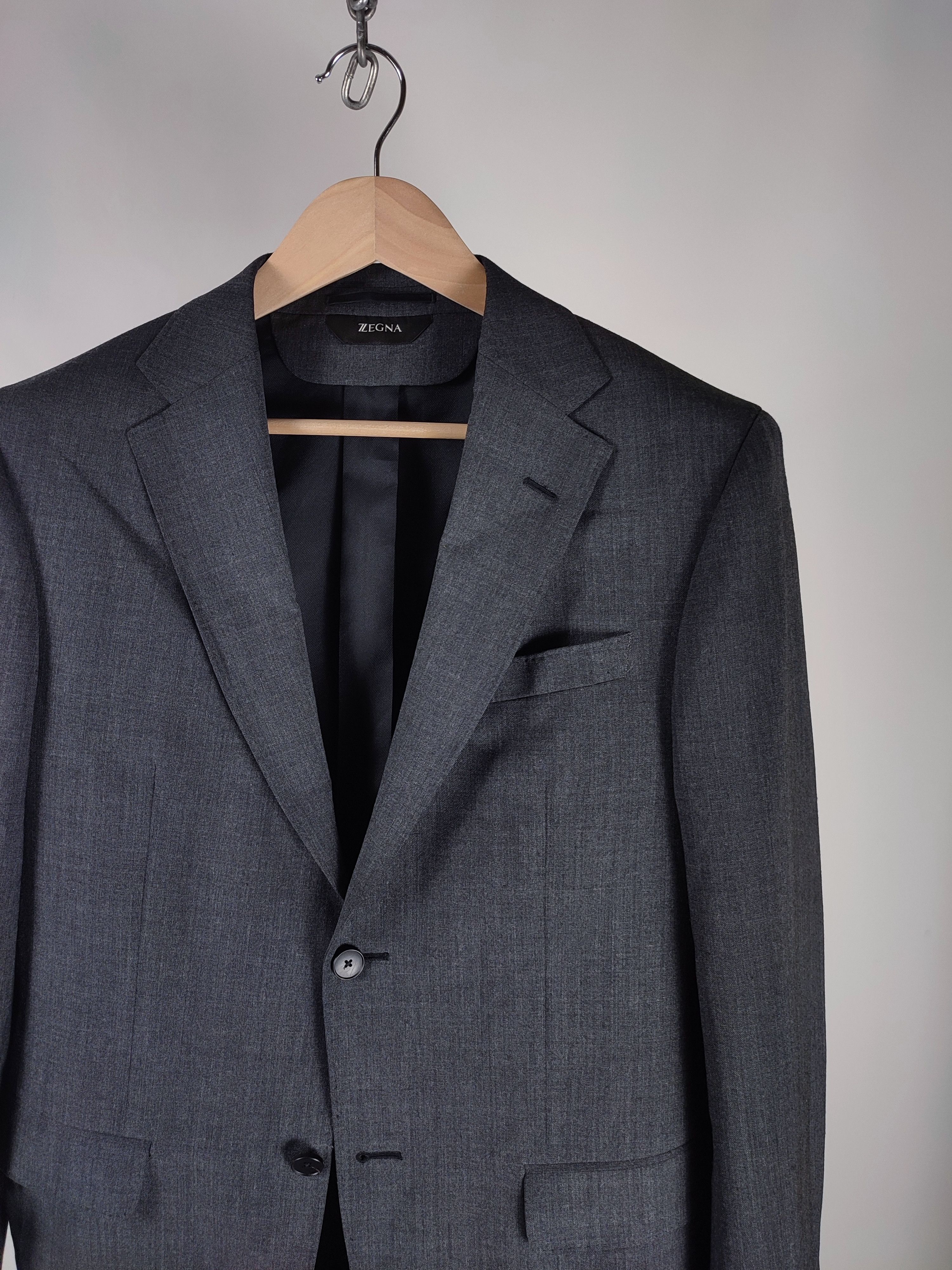 Ermenegildo Zegna Zegna Regular 2GMNGN Wool Sport 48R Blazer Size 48R - 2 Thumbnail