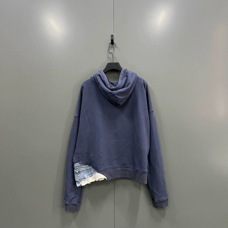 Greg Lauren greg lauren size 3 Splicing contrasting plaid shirt 2506-N Size US L / EU 52-54 / 3 - 2 Thumbnail