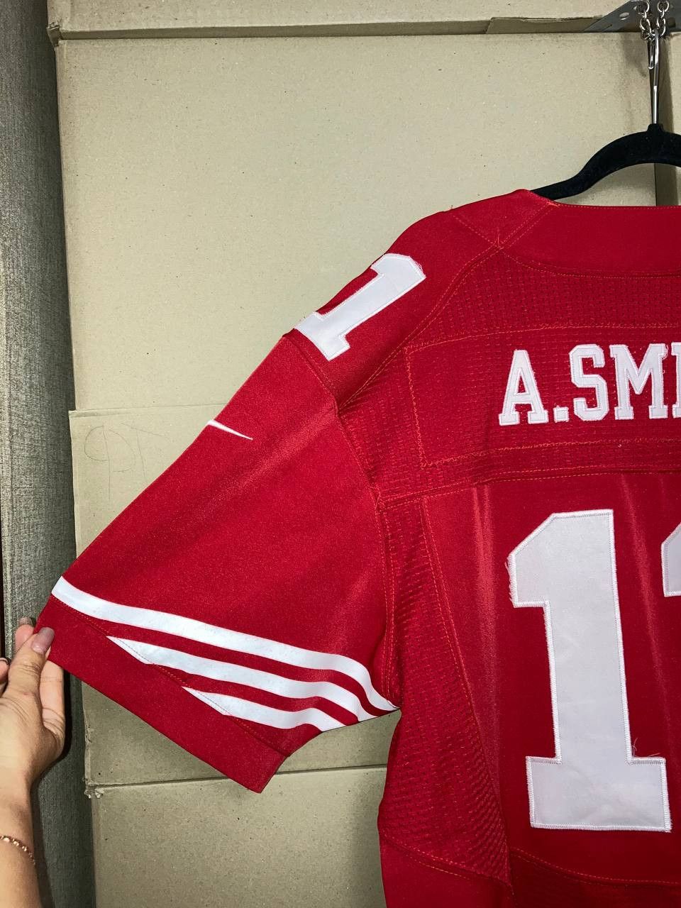 Nike VINTAGE NIKE NFL ALEX SMITH #11 SAN FRANCISCO 49ERS JERSEY Size US XXL / EU 58 / 5 - 4 Thumbnail