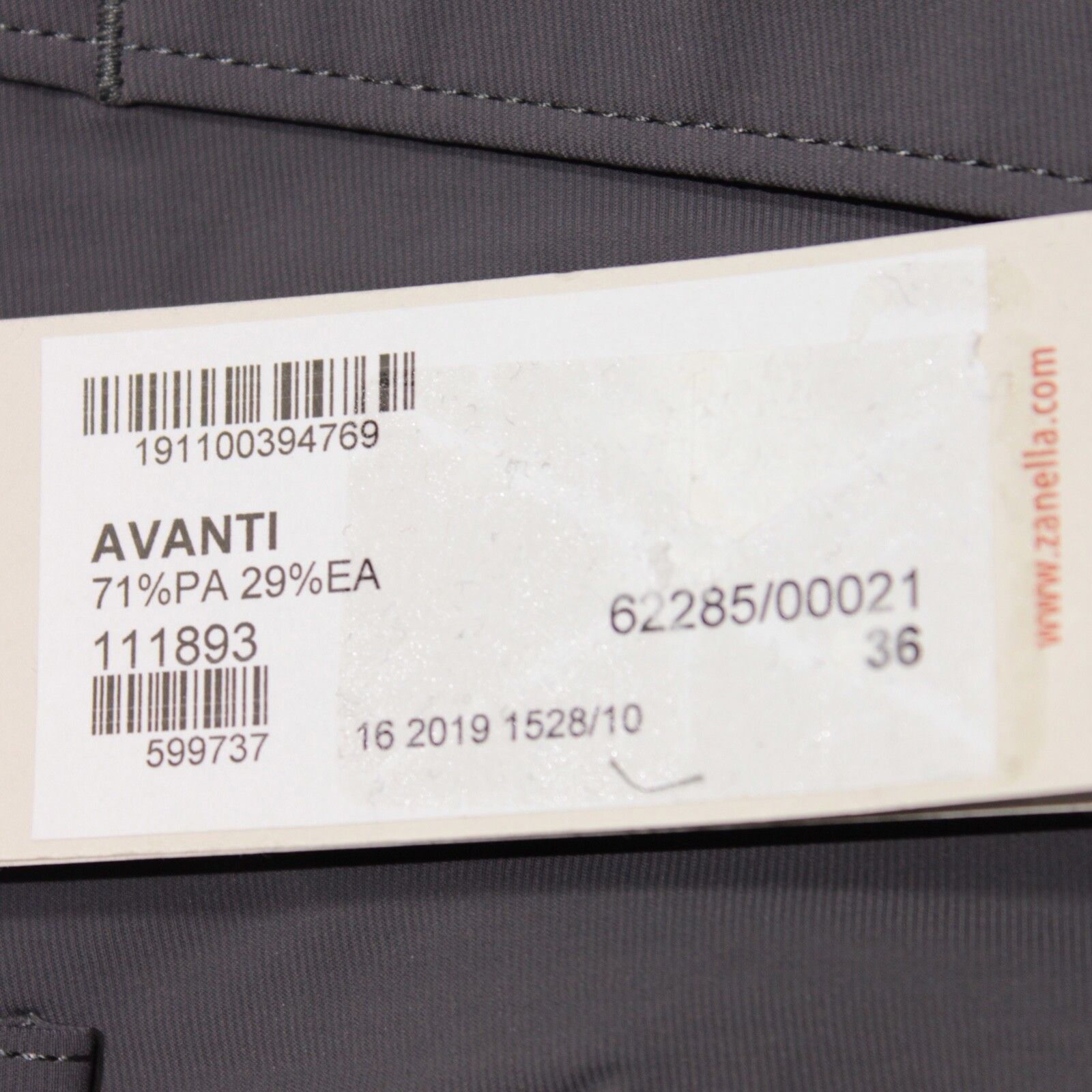 Zanella Zanella New with tags Chino Size 36 US In Gray Size US 36 / EU 52 - 4 Thumbnail