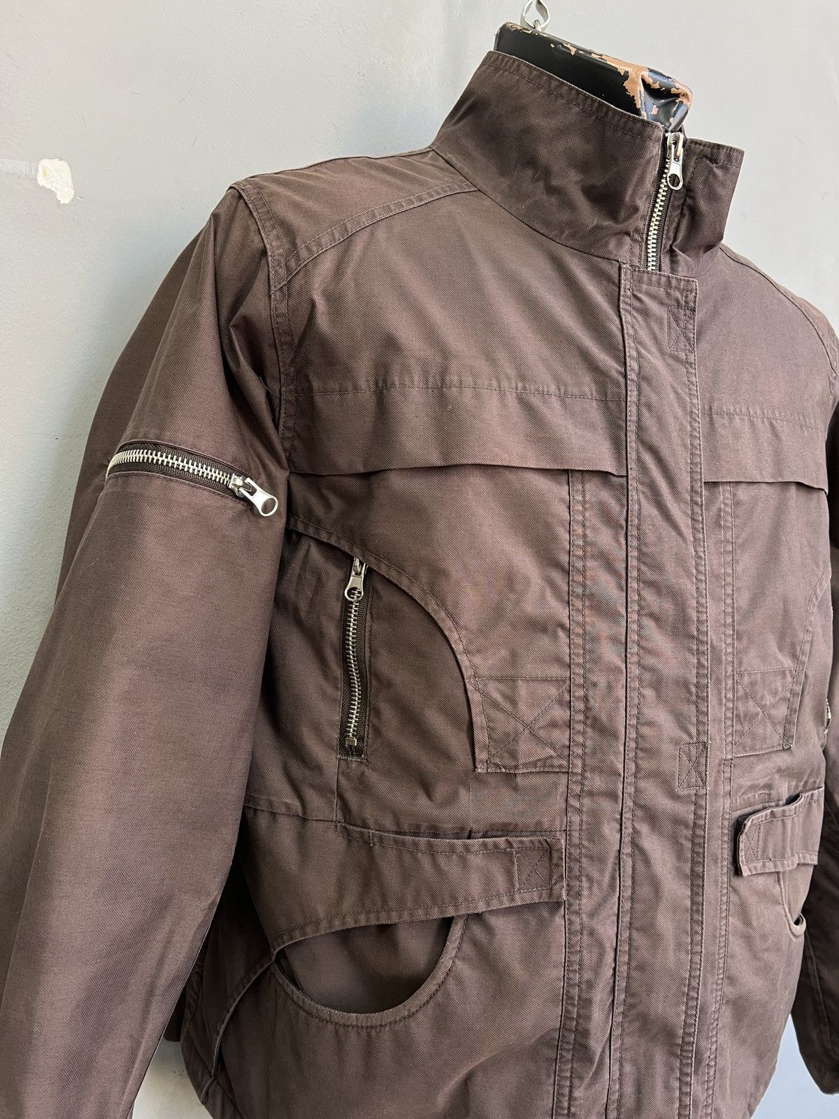 If Six Was Nine Deconstructed cropped bomber jacket y2k junya watanabe style Size US M / EU 48-50 / 2 - 3 Thumbnail