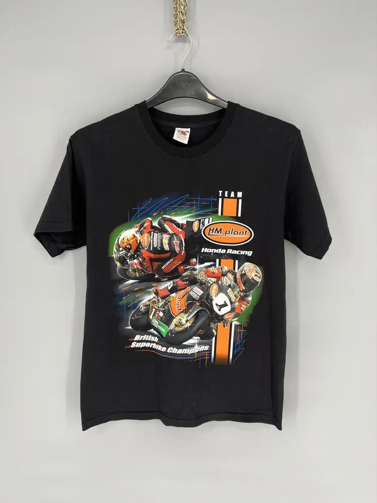 Formula 1 Vintage Y2K HM plant Honda Racing streetwear style Castol Size US M / EU 48-50 / 2 - 2 Thumbnail