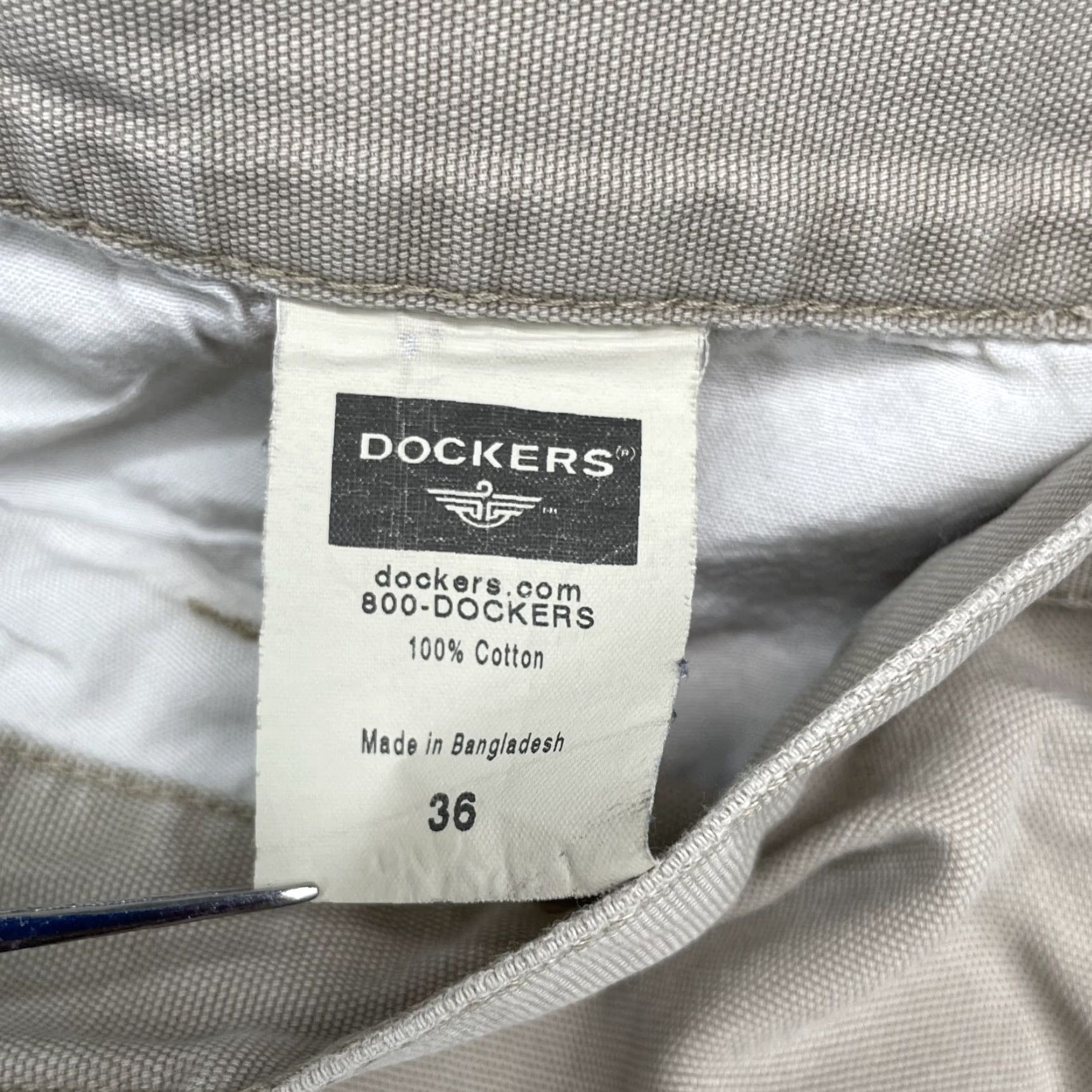 Dockers VINTAGE Dockers Cargo Shorts Men 32 Beige Casual Cargo Shorts 90s Outdoor Utility Size US 32 / EU 48 - 5 Thumbnail