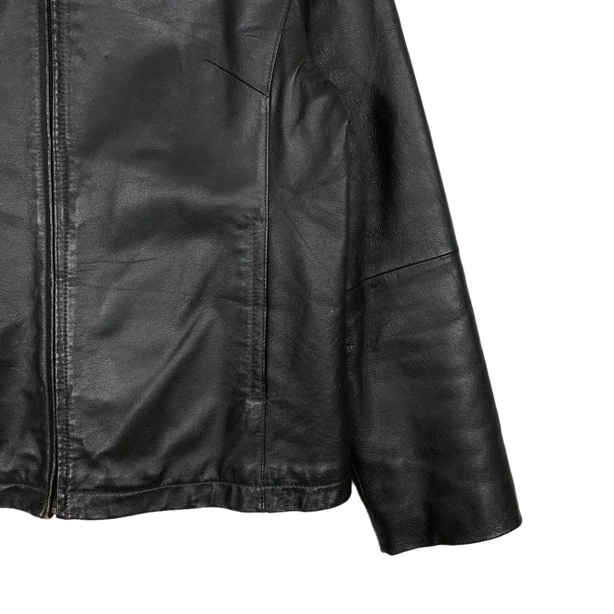 Japanese Brand 🔥90’s Vintage Soft Leather Biker Jacket Intensifier Japan Size US L / EU 52-54 / 3 - 5 Thumbnail