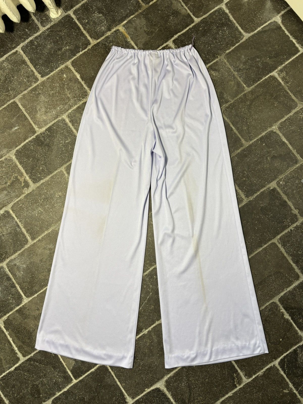 Saks Fifth Avenue Vintage Pyjama Pants 80s 90s Lounge Pants Lavender Saks Y2K Size 30" / US 8 / IT 44 - 11 Thumbnail