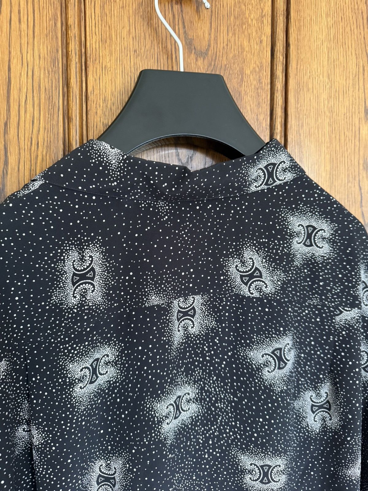 Celine $1.45k SS25 Celine 💯% silk Hawaiian shirt Hedi 39 sample Size US M / EU 48-50 / 2 - 20 Thumbnail