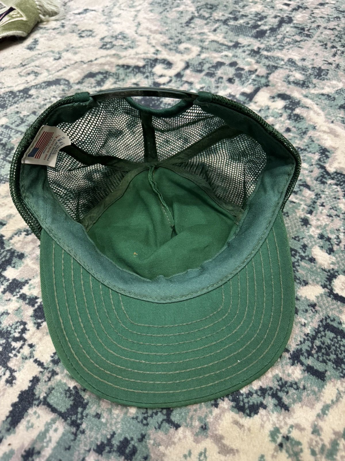 Designer × Vintage VINTAGE 1990s SWAROVSKI OPTIK TRUCKER CAP Size ONE SIZE - 7 Thumbnail