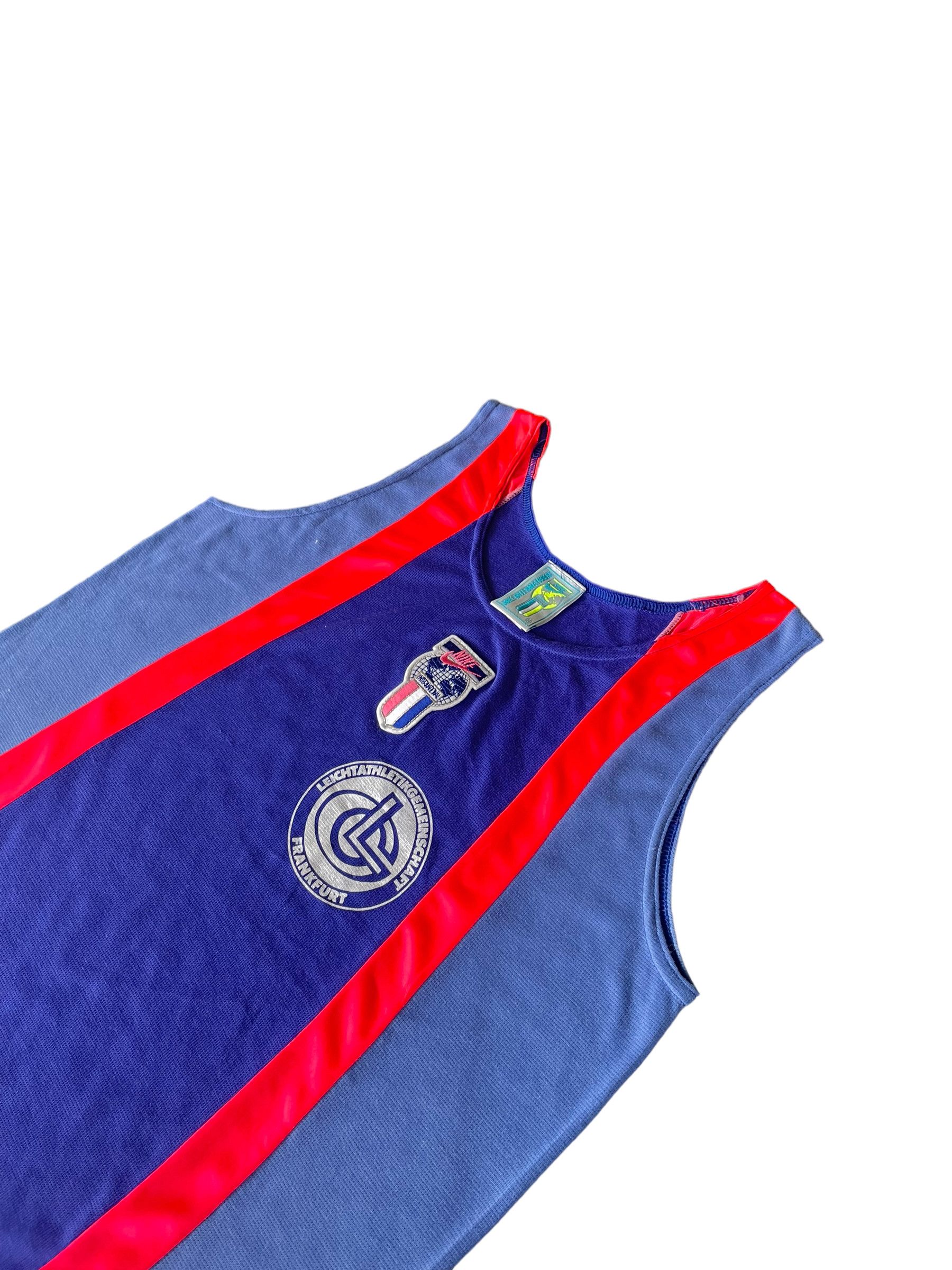 Nike × Vintage Vintage Nike International Run LG Frankfurt Jersey Size US M / EU 48-50 / 2 - 2 Thumbnail