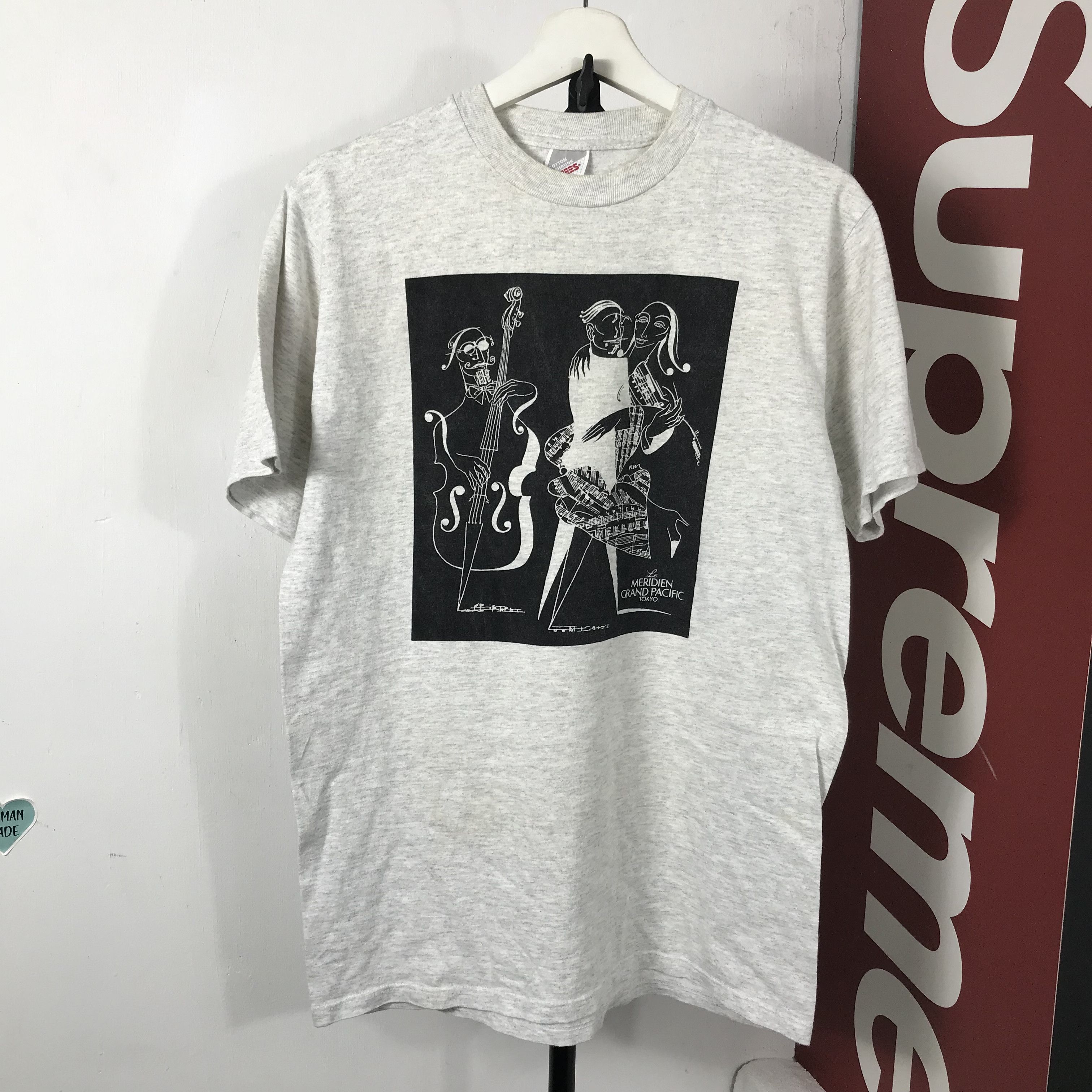 Jazz Cartier vintage Telfar Dance jazz musical T-Shirt Size US M / EU 48-50 / 2 - 1 Thumbnail