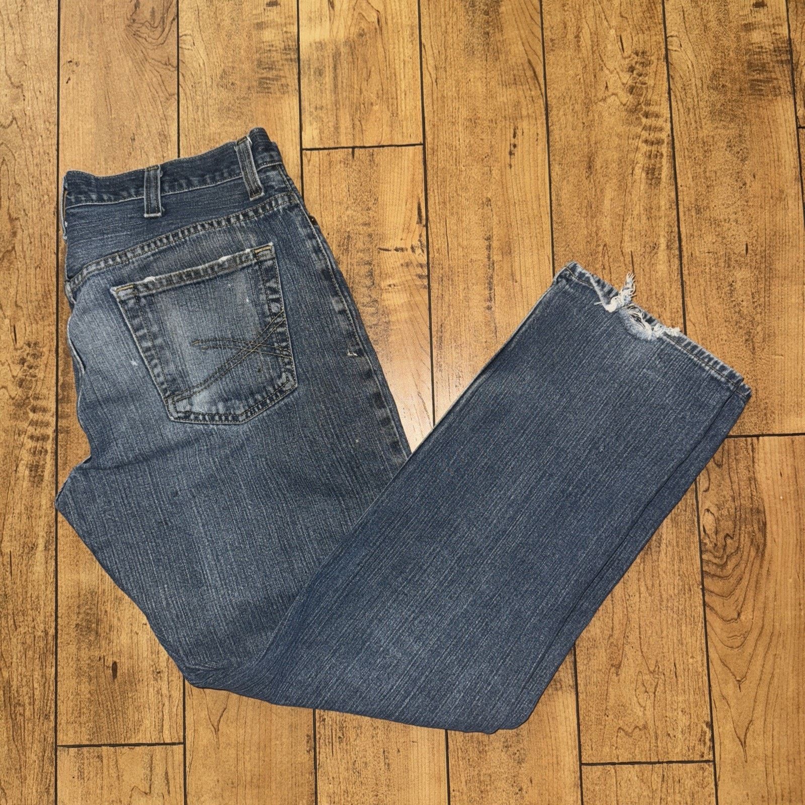 Sears × Vintage Roebuck And Co Slim Straight Denim Jeans 36x33 Size US 36 / EU 52 - 1 Thumbnail
