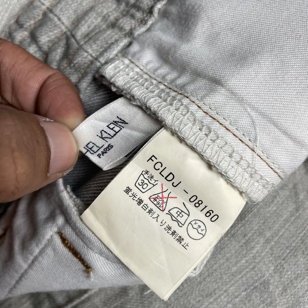 If Six Was Nine × Le Grande Bleu (L.G.B.) × Michel Klein 🇯🇵 Y2K MICHEL KLEIN MULTIZIPPER DENIM PANTS Size US 34 / EU 50 - 11 Thumbnail