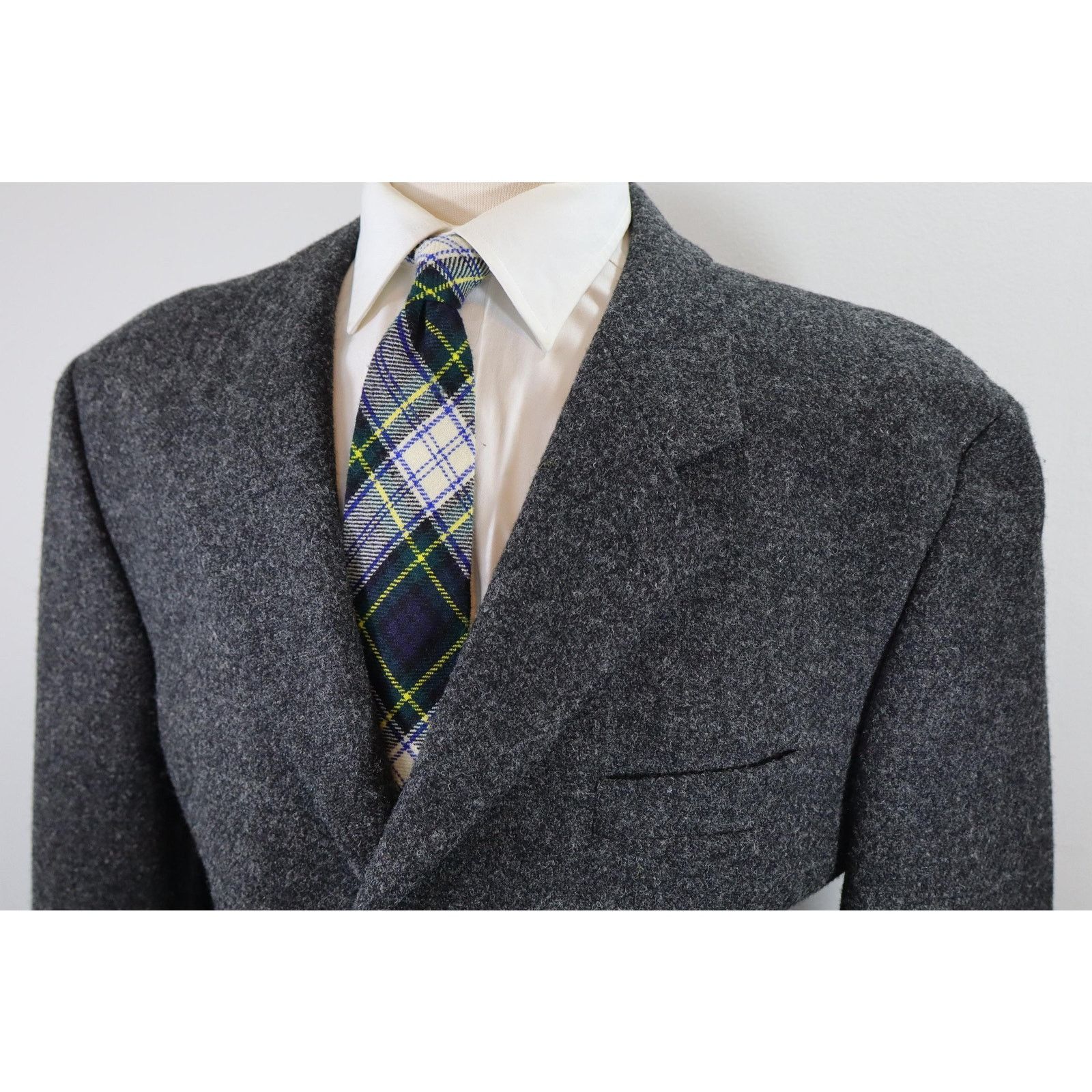 Harris Tweed 46L New Deadstock Harris Tweed | Giorgio Barleycorn Wool Size 46L - 2 Thumbnail