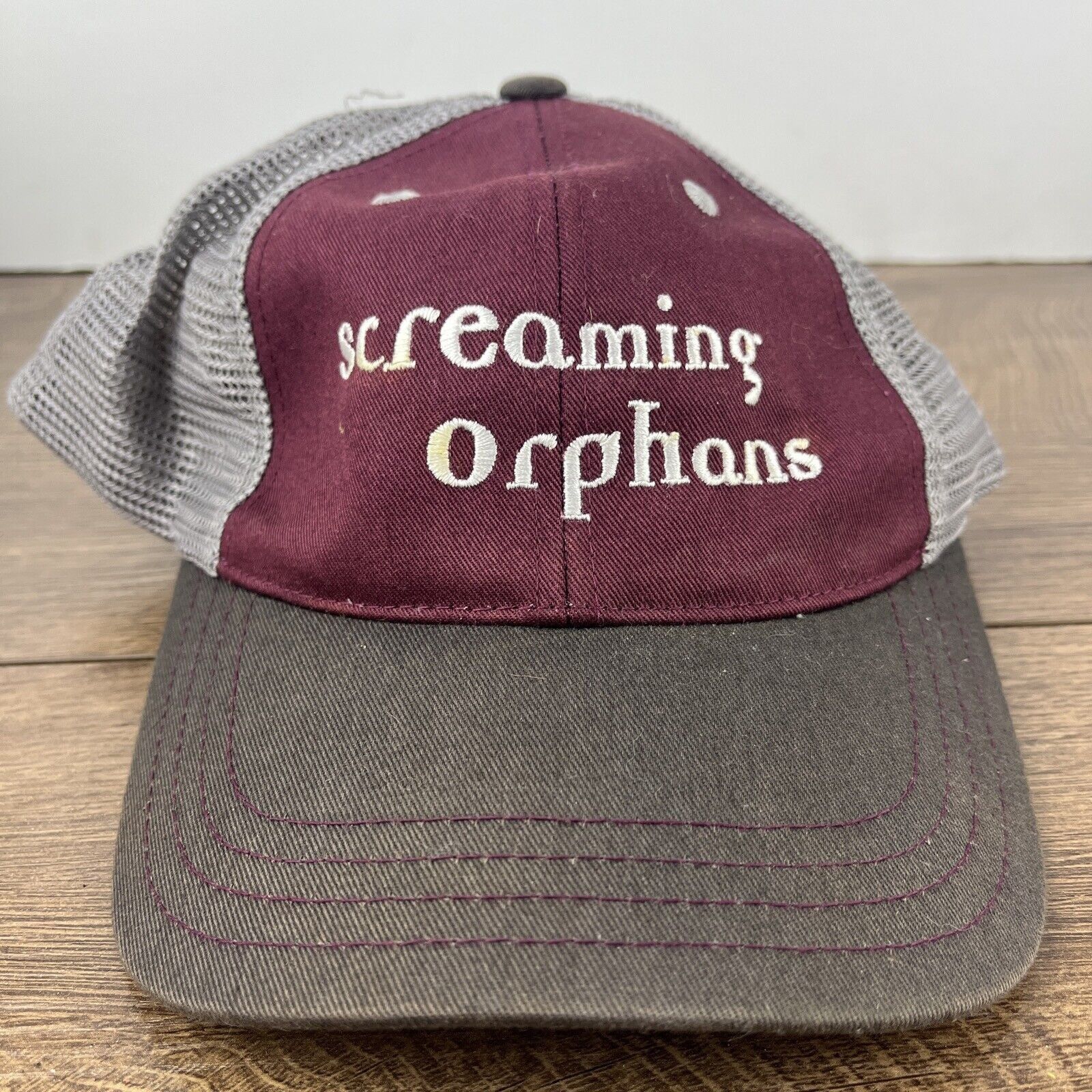 Other Screaming Orphans Hat Orphans Red Hat Adjustable Adult Size Size ONE SIZE - 5 Thumbnail