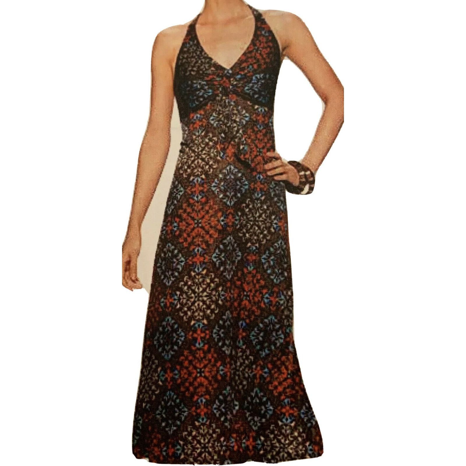 Other Women’s Pullover Full-Length Halter Dress Size 8 $350 Size M / US 6-8 / IT 42-44 - 2 Thumbnail