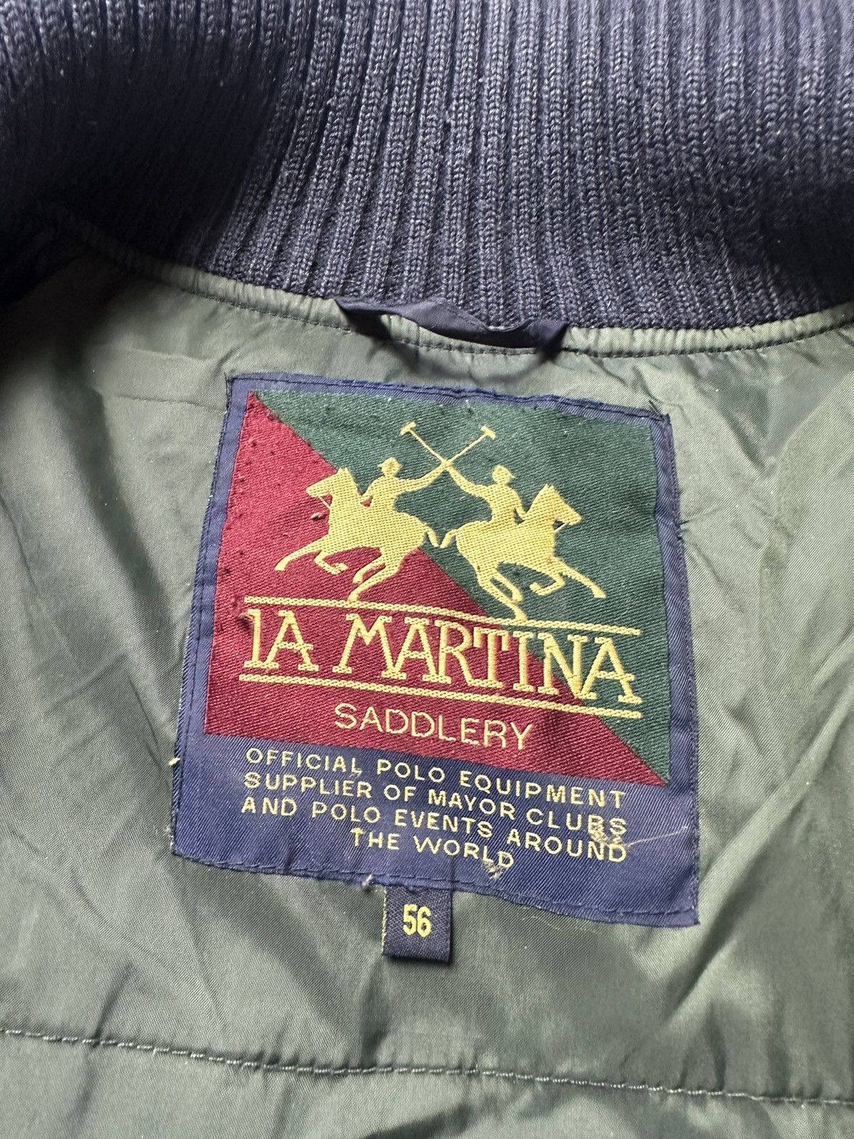 La Martina × Vintage Vintage L A Martina bomber jacket logo size XL Size US XL / EU 56 / 4 - 14 Thumbnail