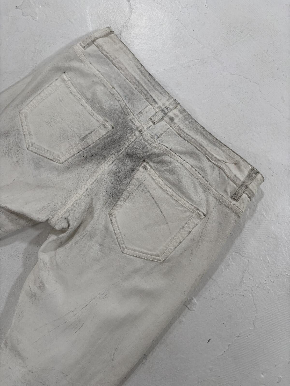 Saint Laurent Paris Saint Laurent 2013 White Ash Pants Size US 30 / EU 46 - 5 Thumbnail