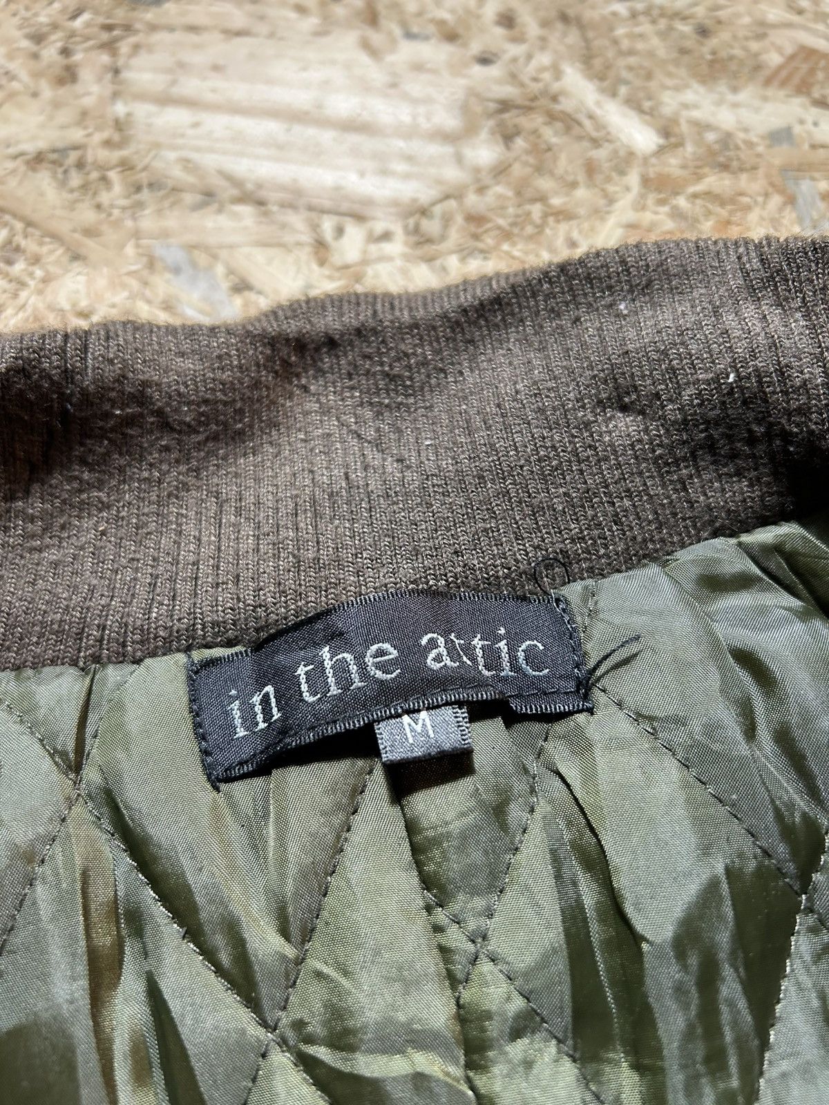 In The Attic In The Attic Olive Green Military Style Jacket Size US M / EU 48-50 / 2 - 13 Thumbnail