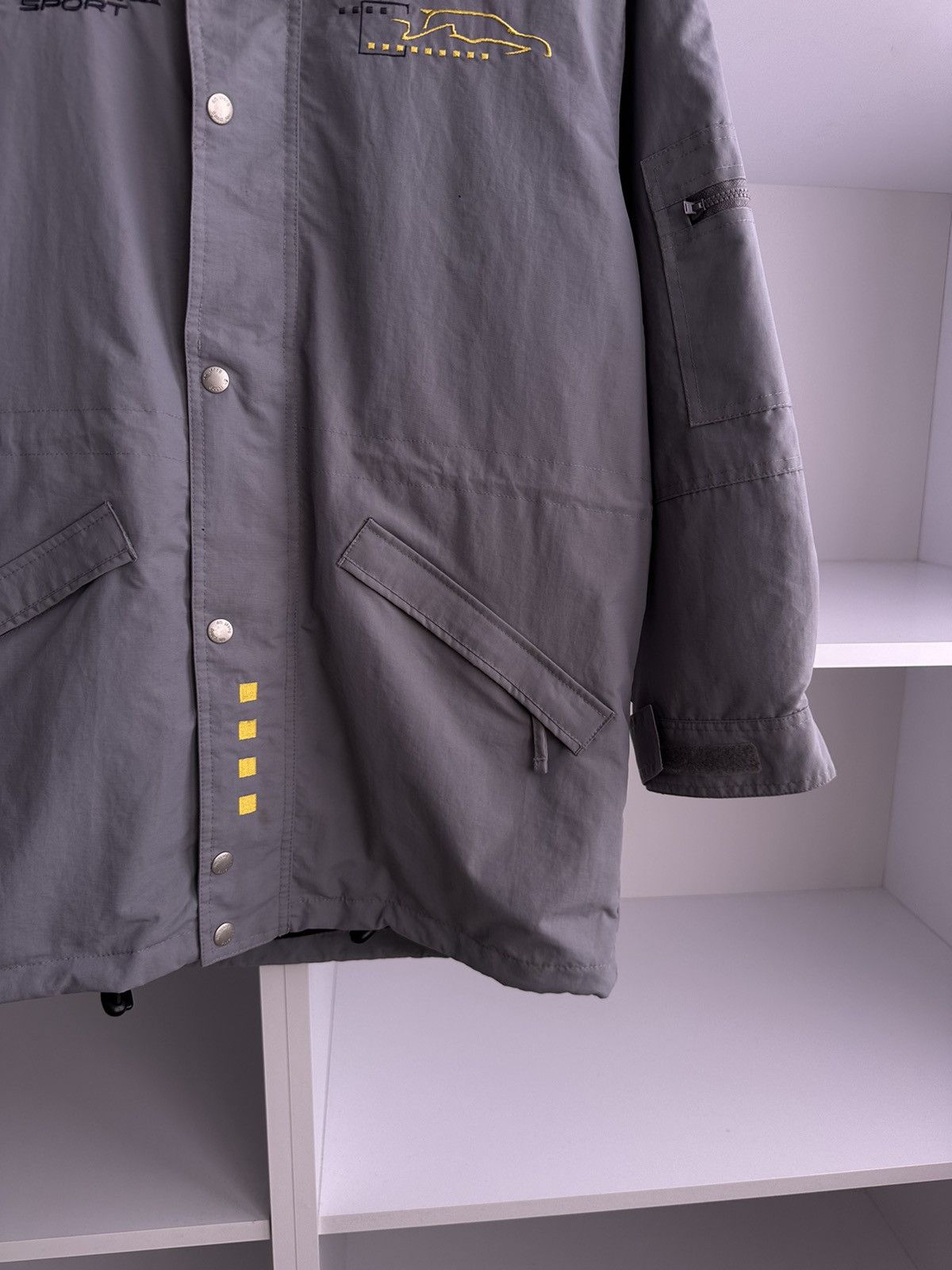 Vintage Vintage Renault Sport 3 in 1 Racing F1 Grey Jacket Size US S / EU 44-46 / 1 - 6 Thumbnail