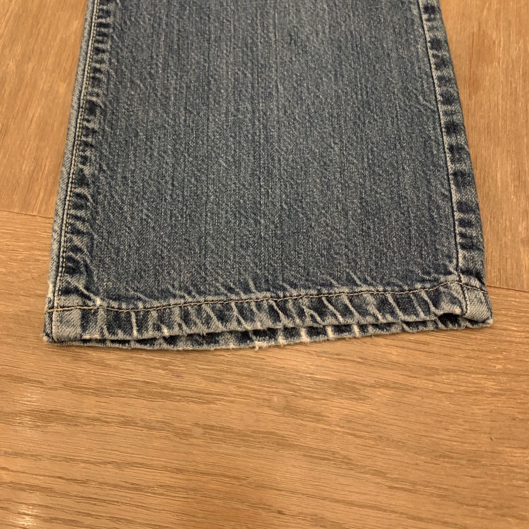 Tommy Hilfiger VINTAGE Tommy Hilfiger Jeans Women Size 12 Light Wash Boyfriend 100% Cotton 2000s Blue Size 34" / US 12 / IT 48 - 5 Thumbnail