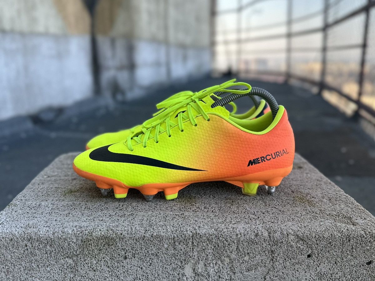 Nike 2013 NIKE MERCURIAL VELOCE SG PRO SOCCER BOOTS CLEATS US 7 Size US 7 / EU 40 - 3 Thumbnail