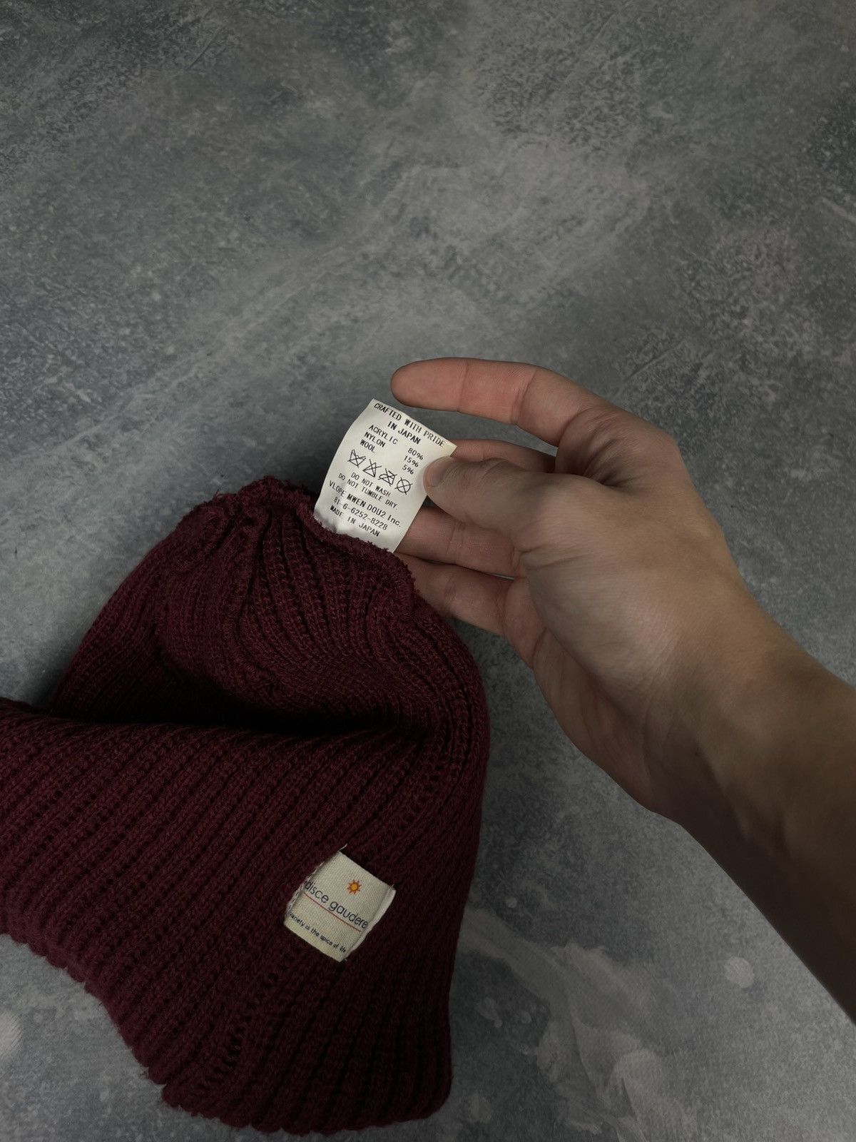 Japanese Brand Made in Japan Disce Gaudere hat Size ONE SIZE - 3 Thumbnail
