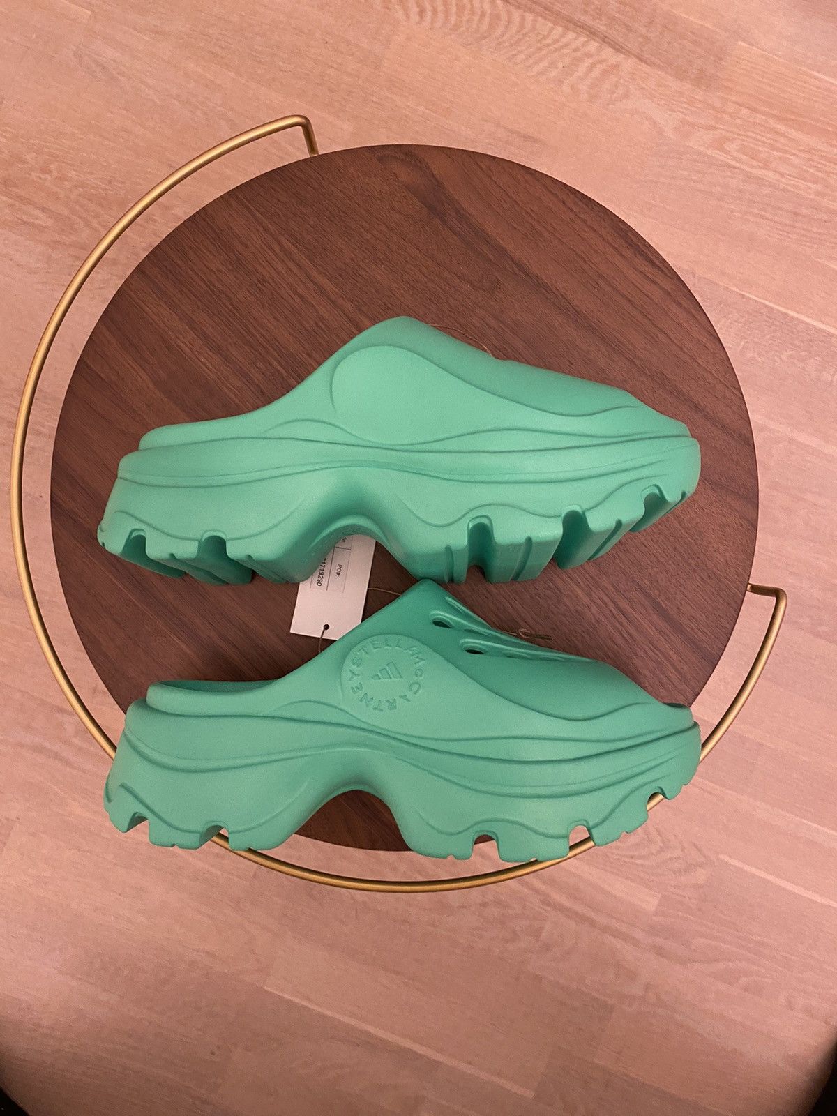 image of Adidas x Stella Mccartney Clog (Unreleased) Shoes in Green, Women's (Size 8)