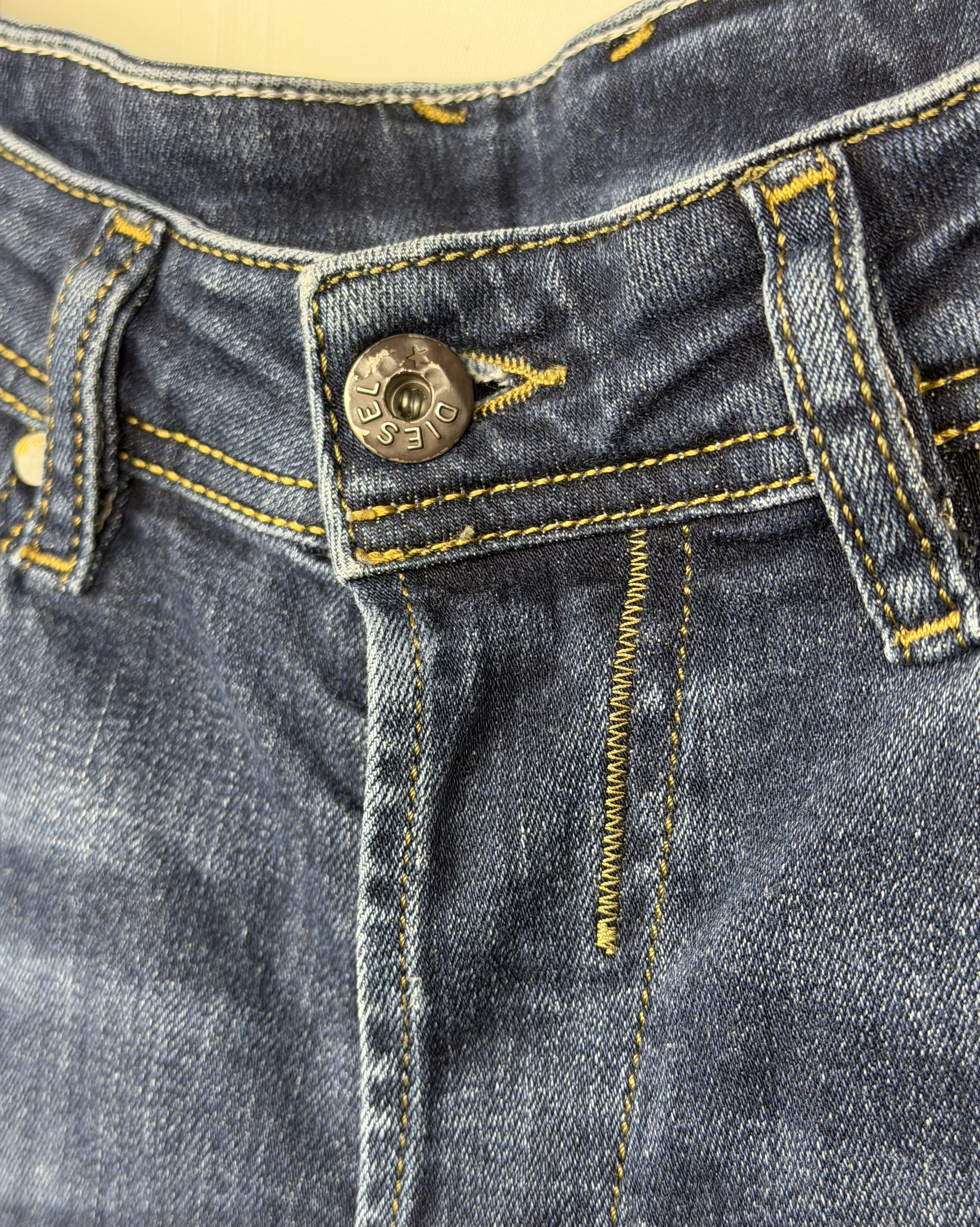 Diesel Diesel Belther Blue Jeans W30 Regular Tapered Size US 30 / EU 46 - 10 Thumbnail