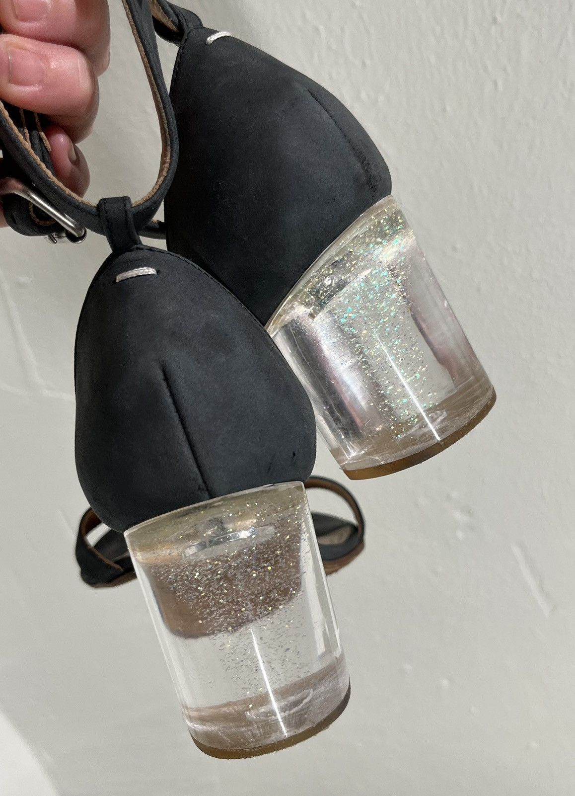 Maison Margiela Martin Era Tromp L’oeil Clear Heel Sandals Size US 6 / IT 36 - 14 Thumbnail
