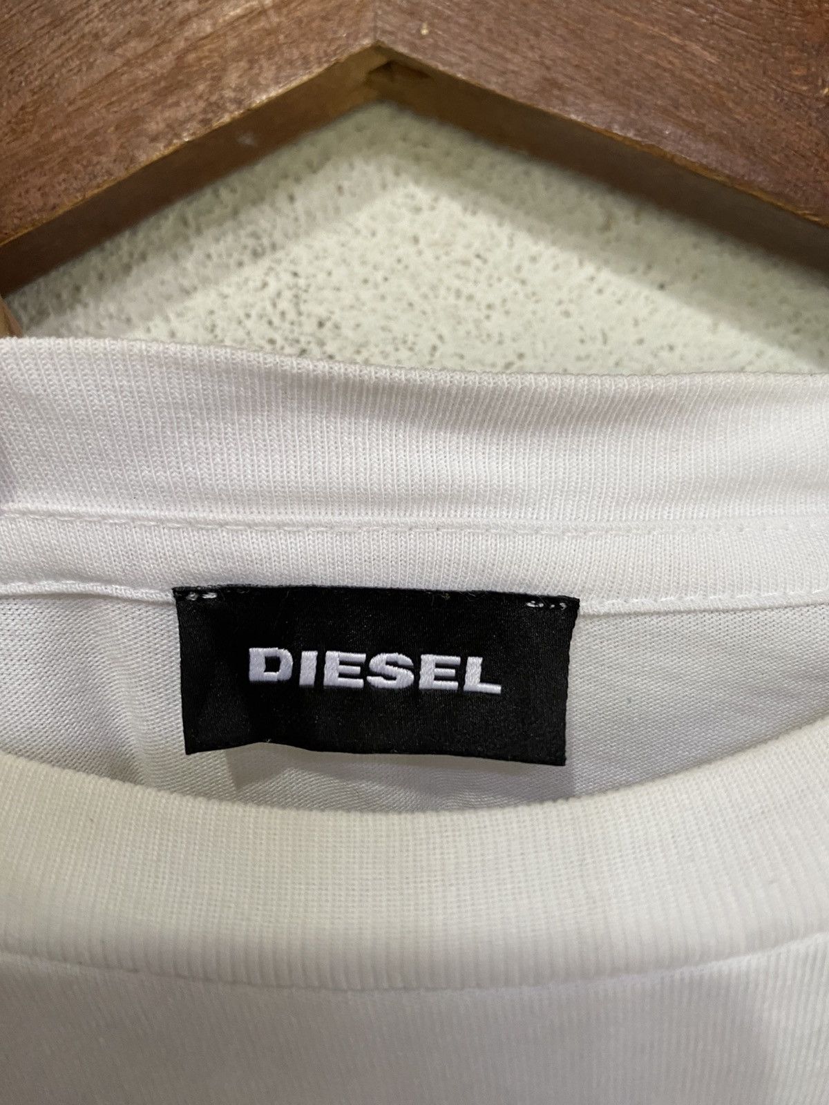 Diesel × Japanese Brand Diesel Long Sleeve T Shirt Big Logo Size US XS / EU 42 / 0 - 10 Thumbnail
