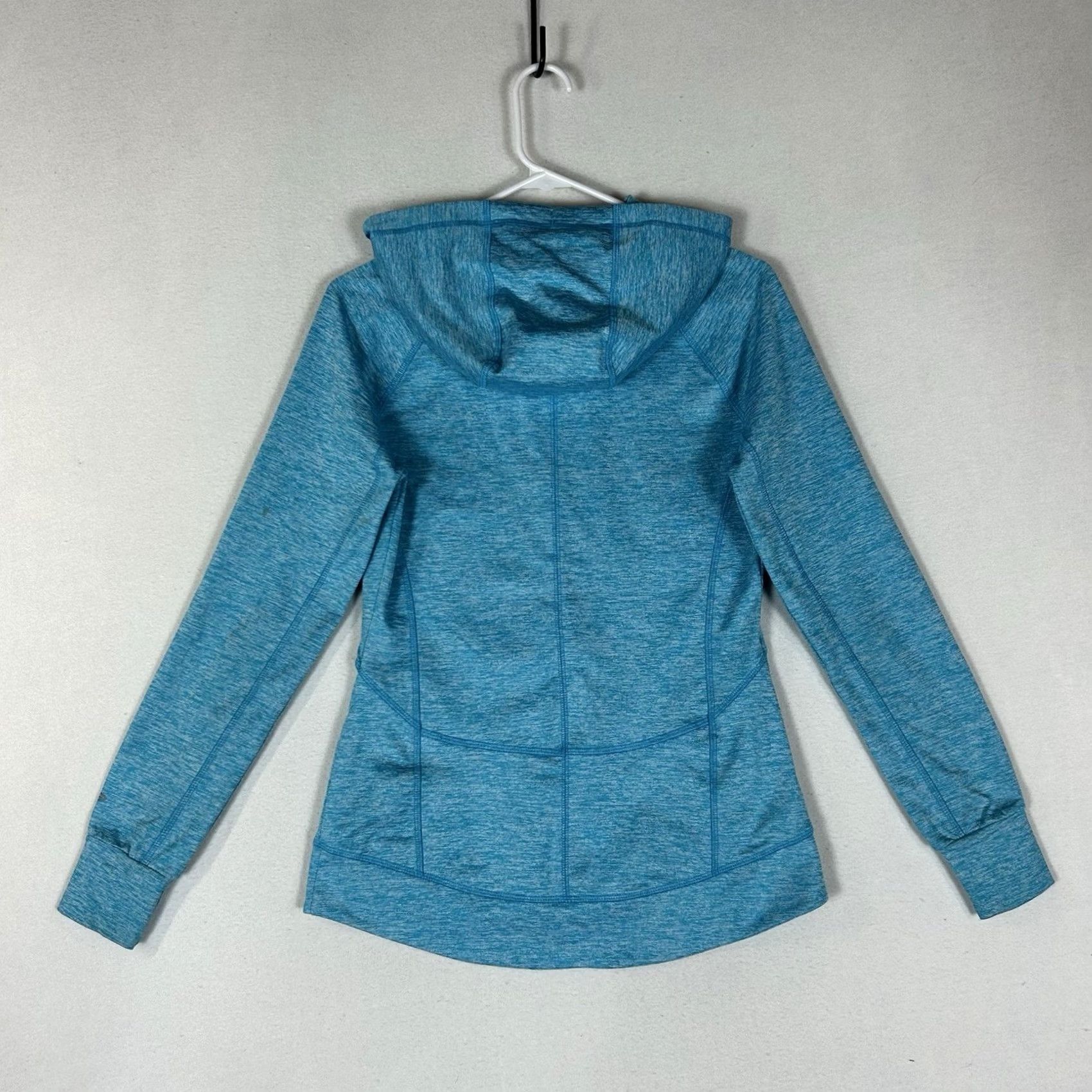 Champion Champion Hoodie Womens XS Full Zip Blue Long Sleeve Jacket Size XS / US 0-2 / IT 36-38 - 6 Thumbnail