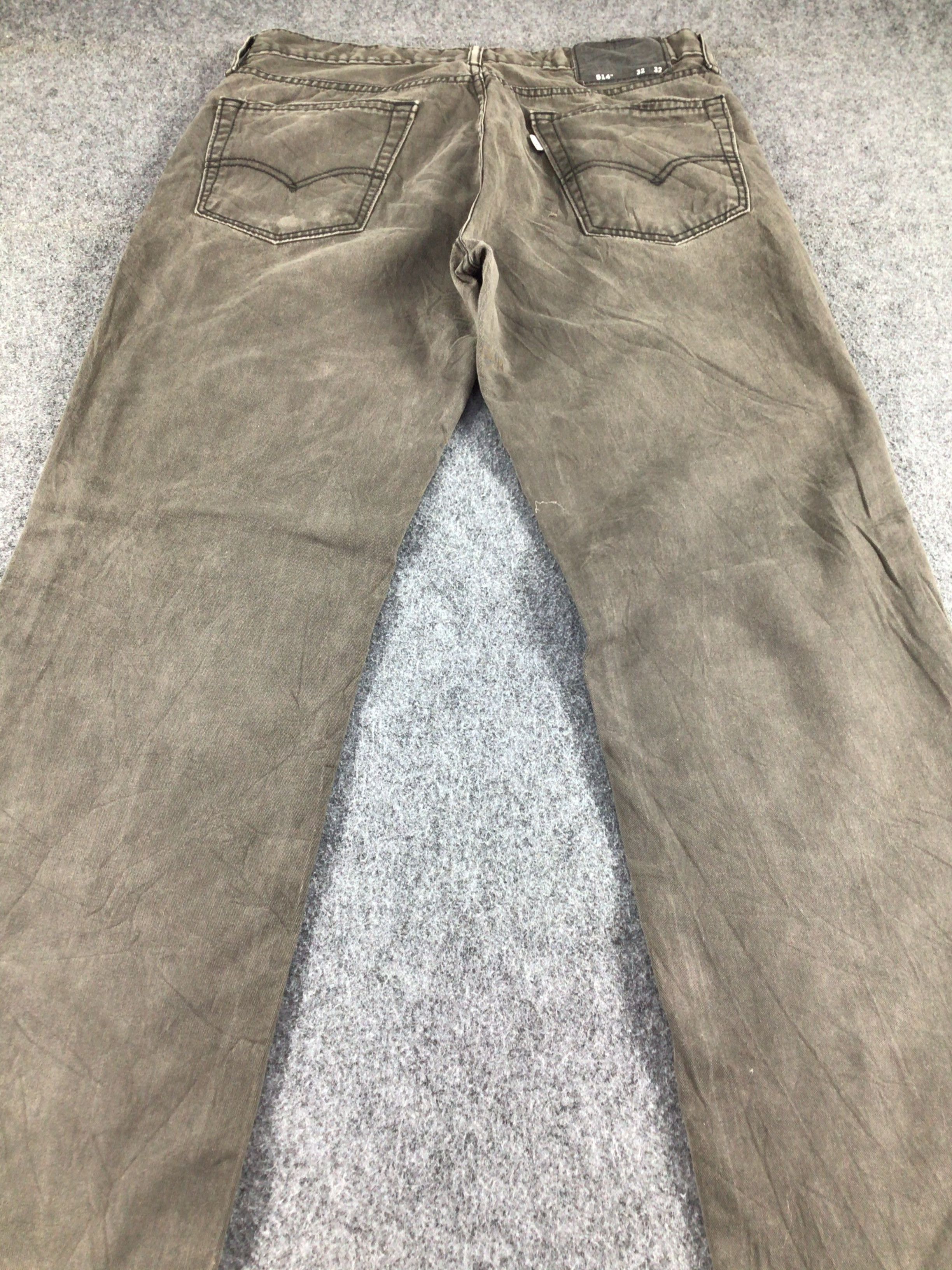 Levi's Vintage Levis 514 Jeans Faded Black Denim -J540 Size US 32 / EU 48 - 4 Thumbnail
