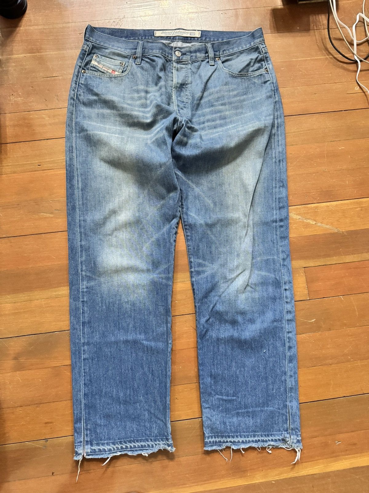 Designer × Diesel Diesel denim division baggy selvedge jeans made in italy Size US 40 / EU 56 - 1 Thumbnail